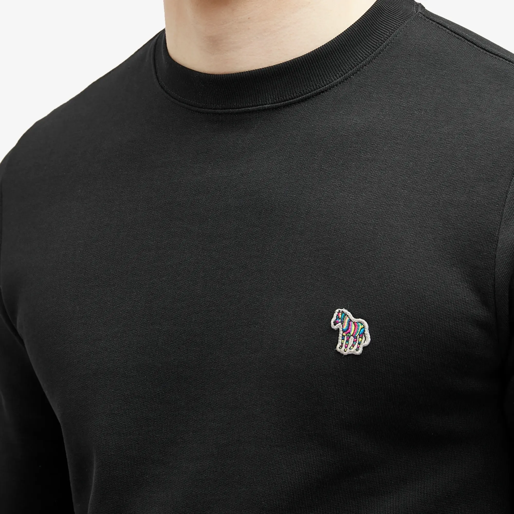 Ps Paul Smith Regular Fit Logo Sweatshirt In Black