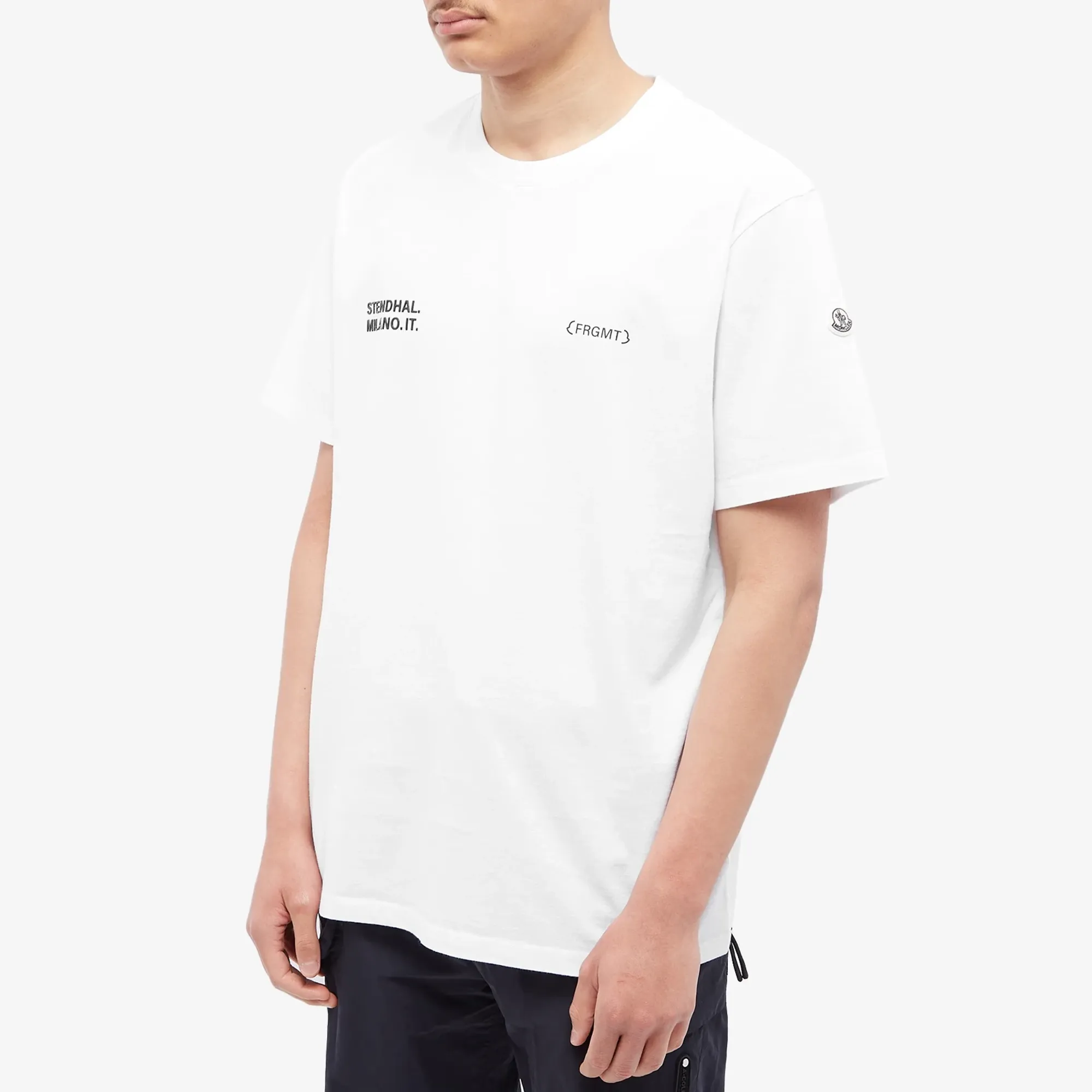 Moncler Men's Genius x Fragment T-Shirt White | 8C000-M3265-02-001
