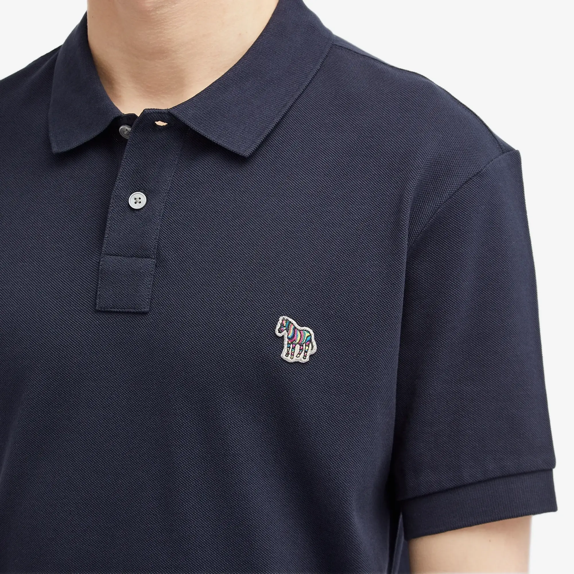PS PAUL SMITH Zebra Regular Fit Polo Shirt - Navy, Blue