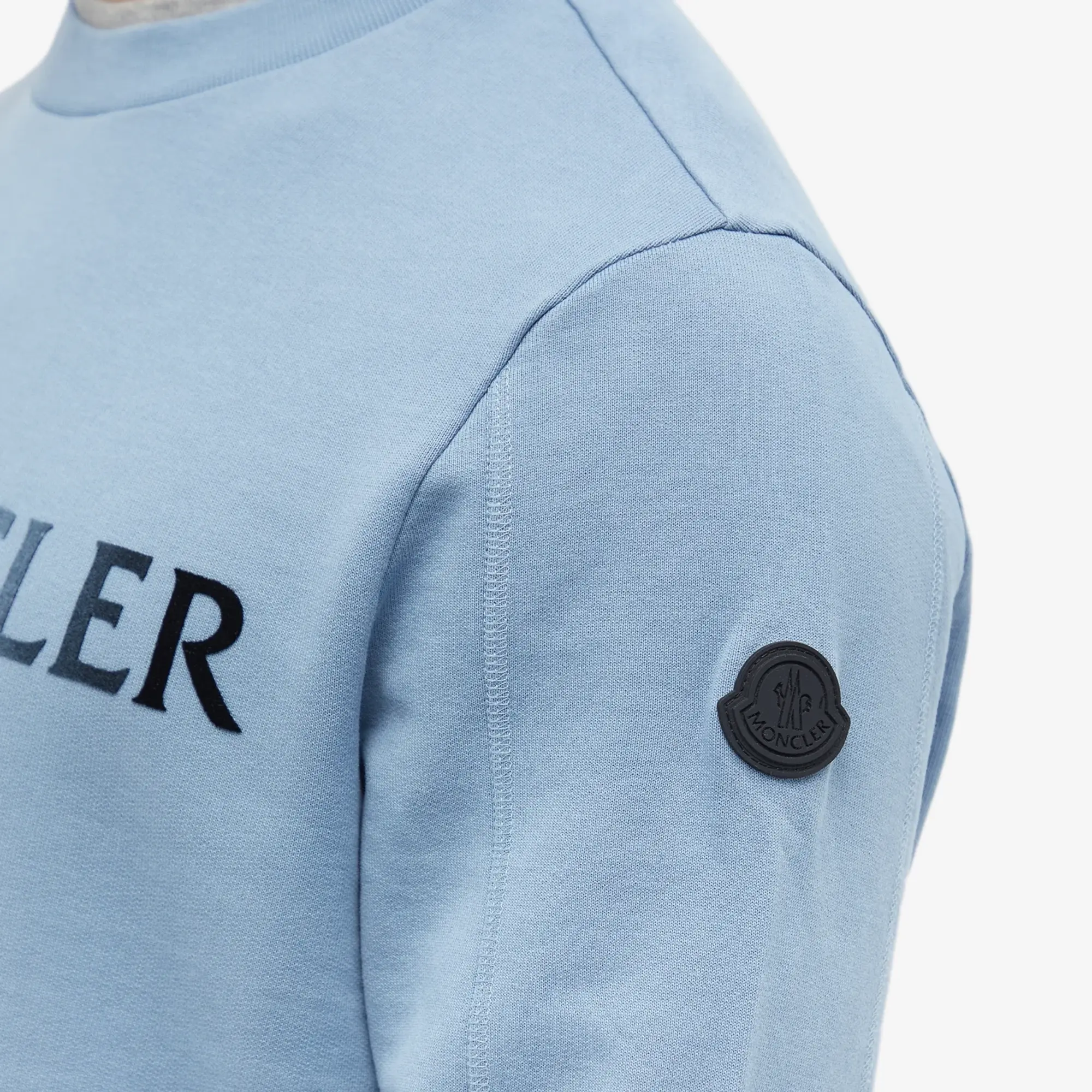 Blue moncler jumper best sale