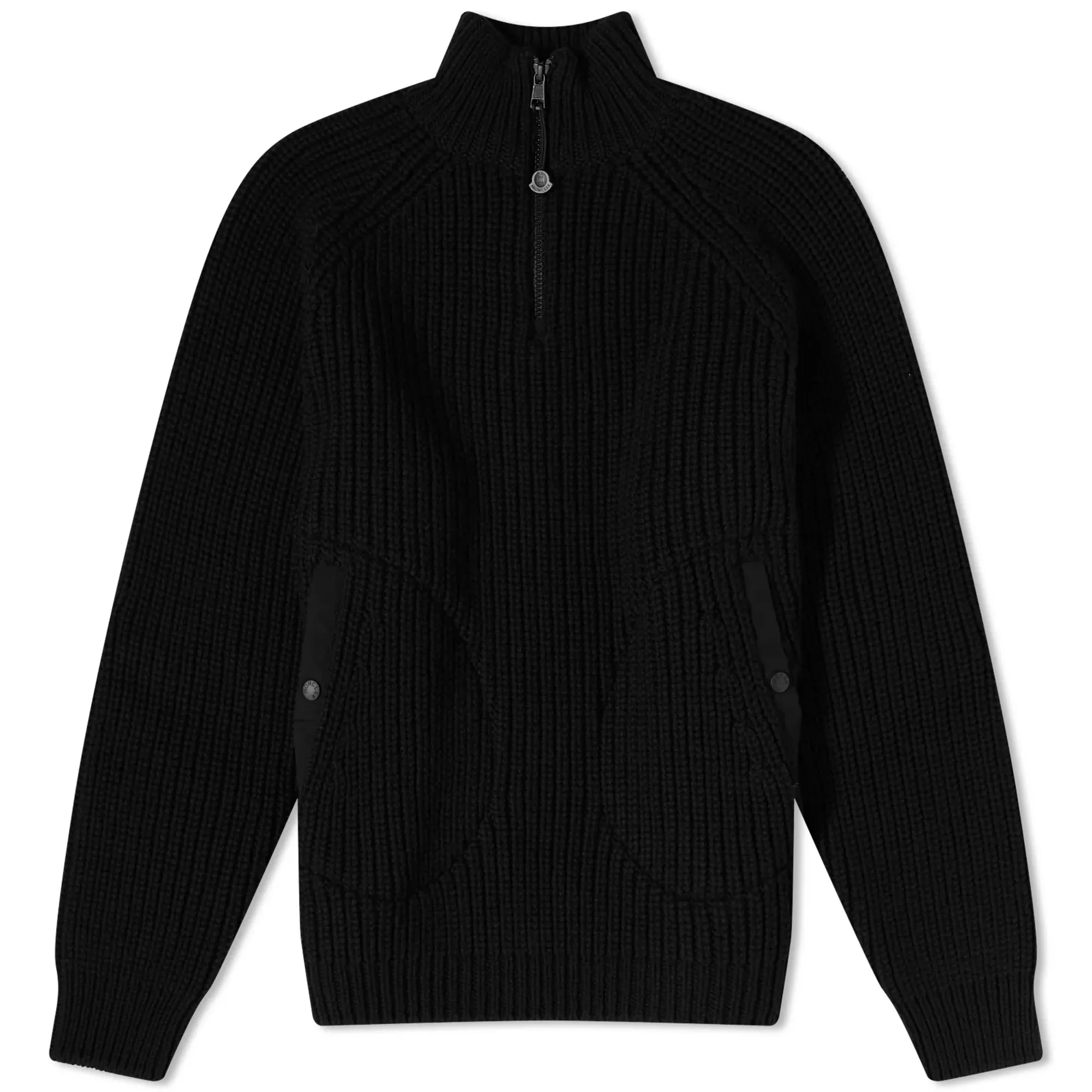 Moncler Genius x Pharrell Williams Quarter Zip Black | 9F000-M1172