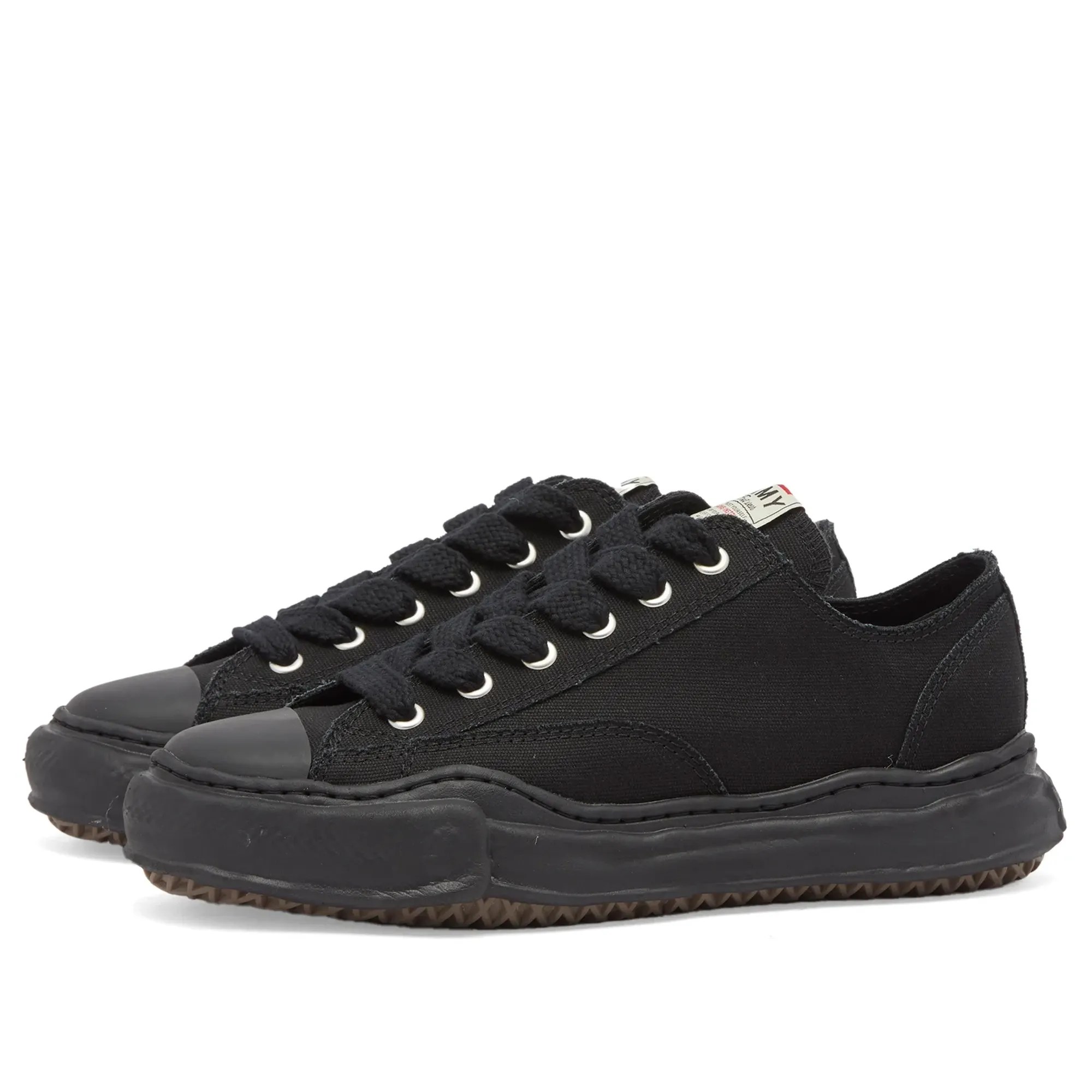 Maison MIHARA YASUHIRO Men's Peterson Original Low Sneaker Black/Black