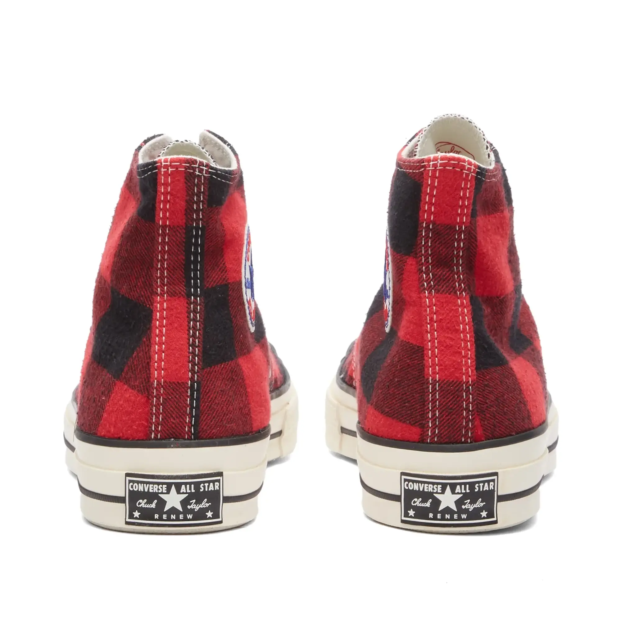 Converse Chuck 70 Hi Upcycled, Red