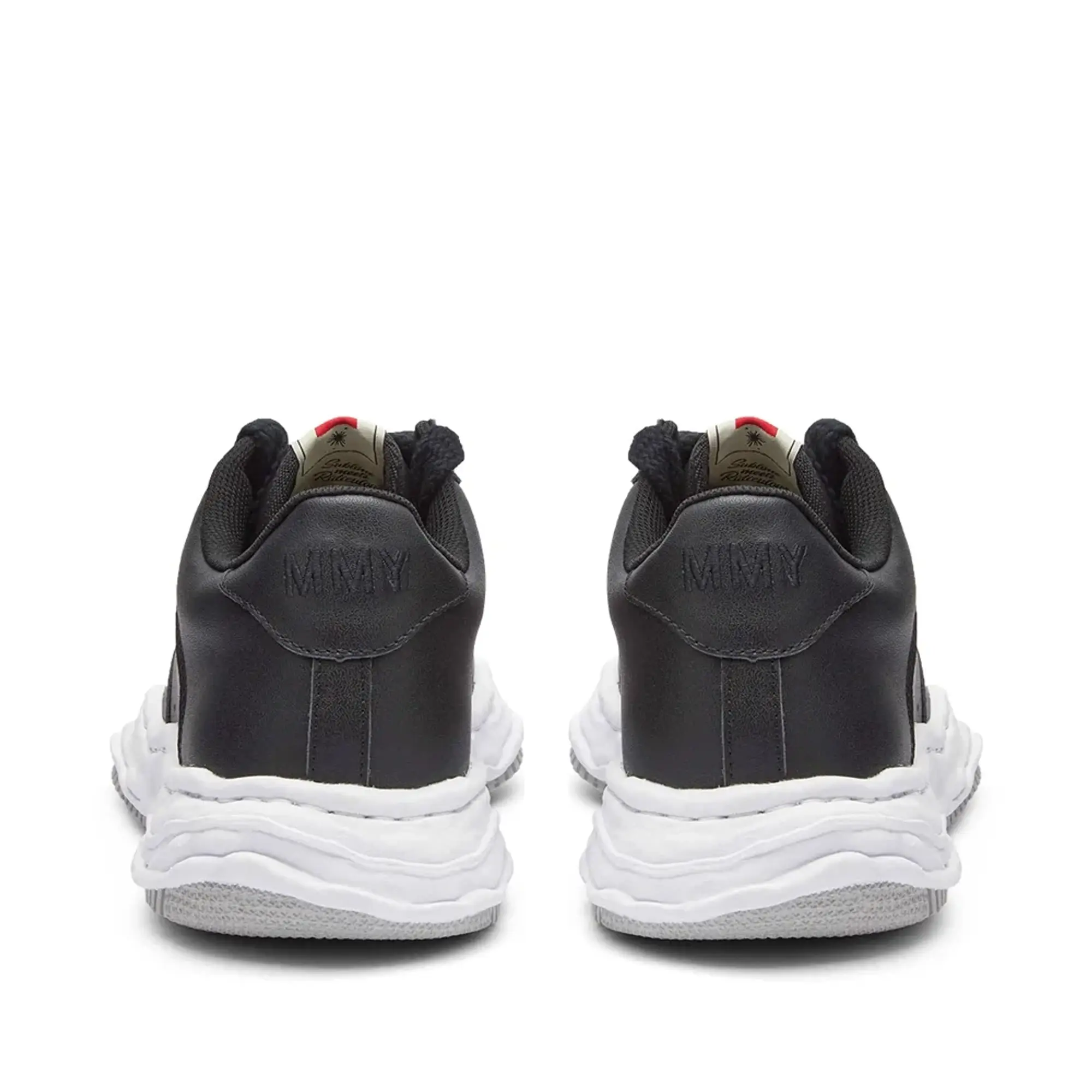 Maison MIHARA YASUHIRO Men's Wayne Original Low Top Leather Sneaker Black