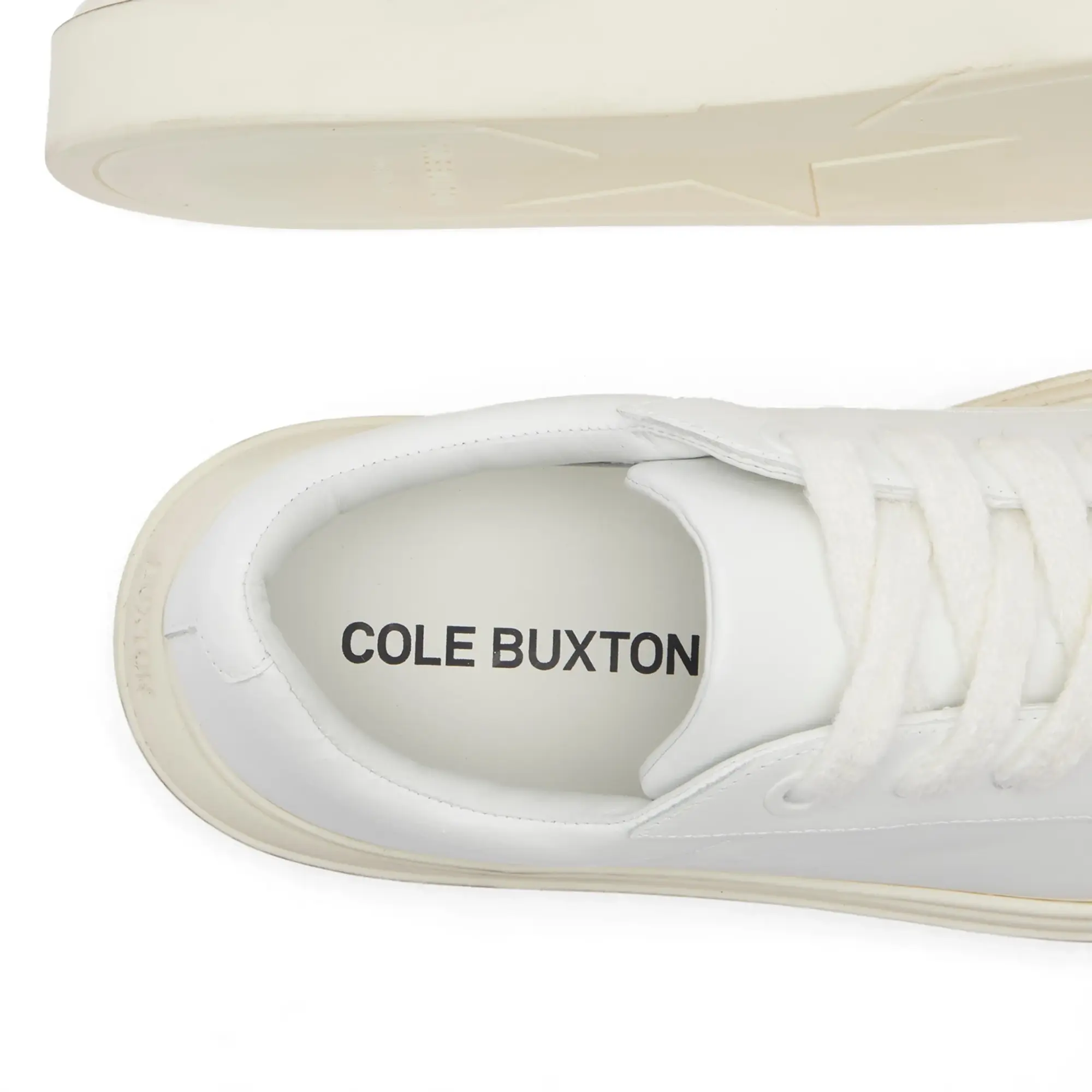 Cole Buxton Leather Wilson Sneaker (Black/White - 11) - Size 11