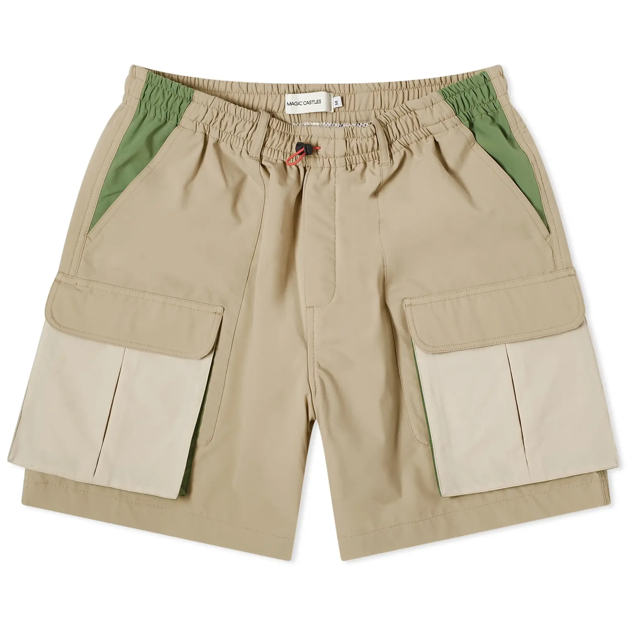 Magic Castles Men's Beyond Cargo Shorts Stone Multi