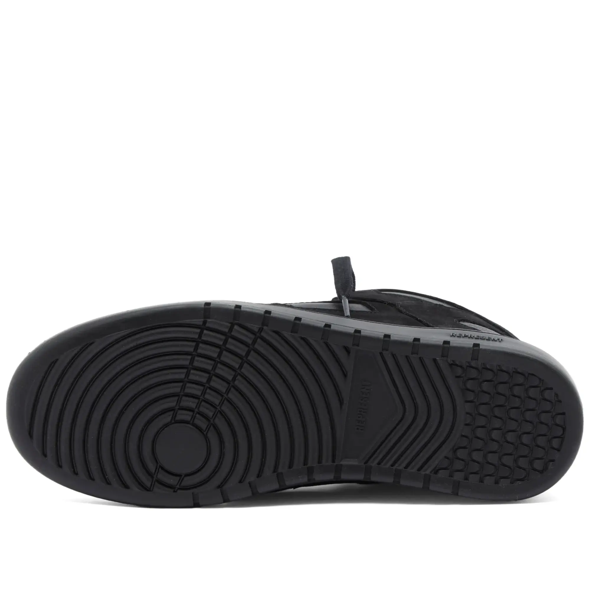 Represent Men's Reptor Leather Sneaker Black