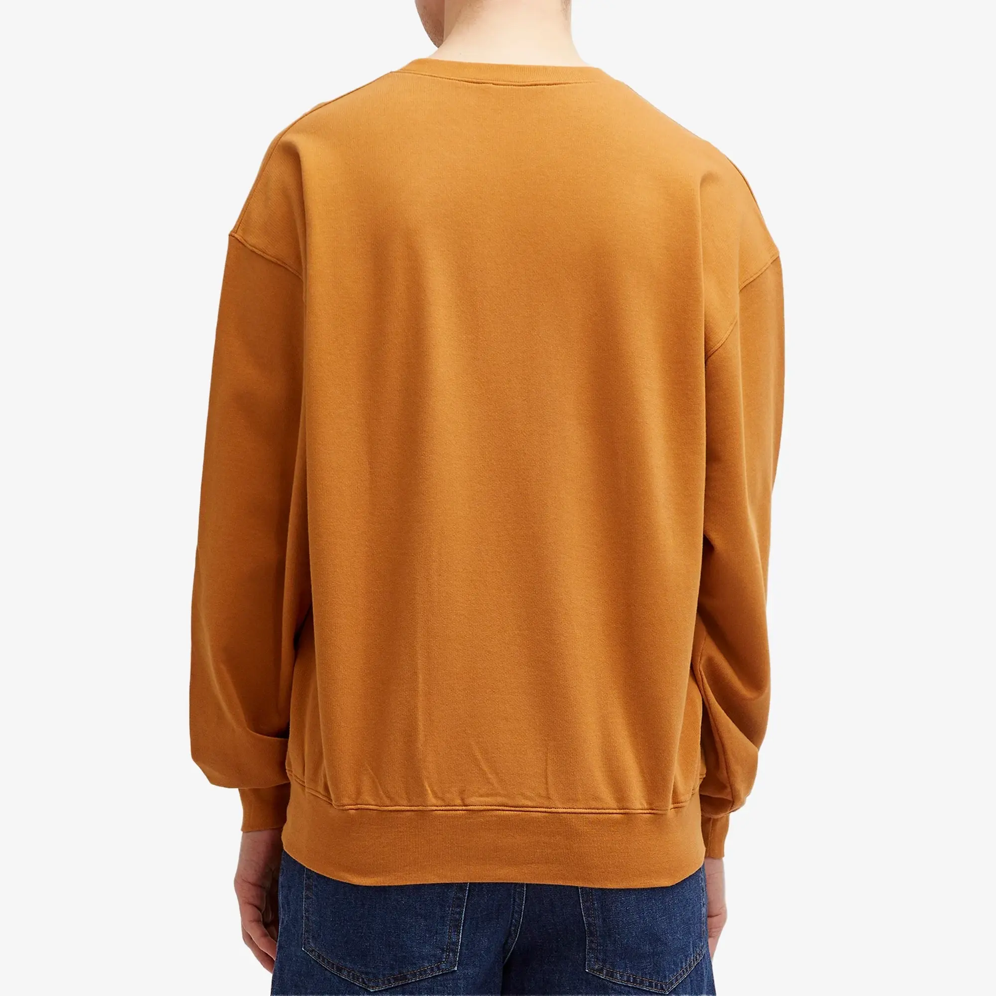 Auralee Men's Super High Gauze Sweatshirt Light Brown