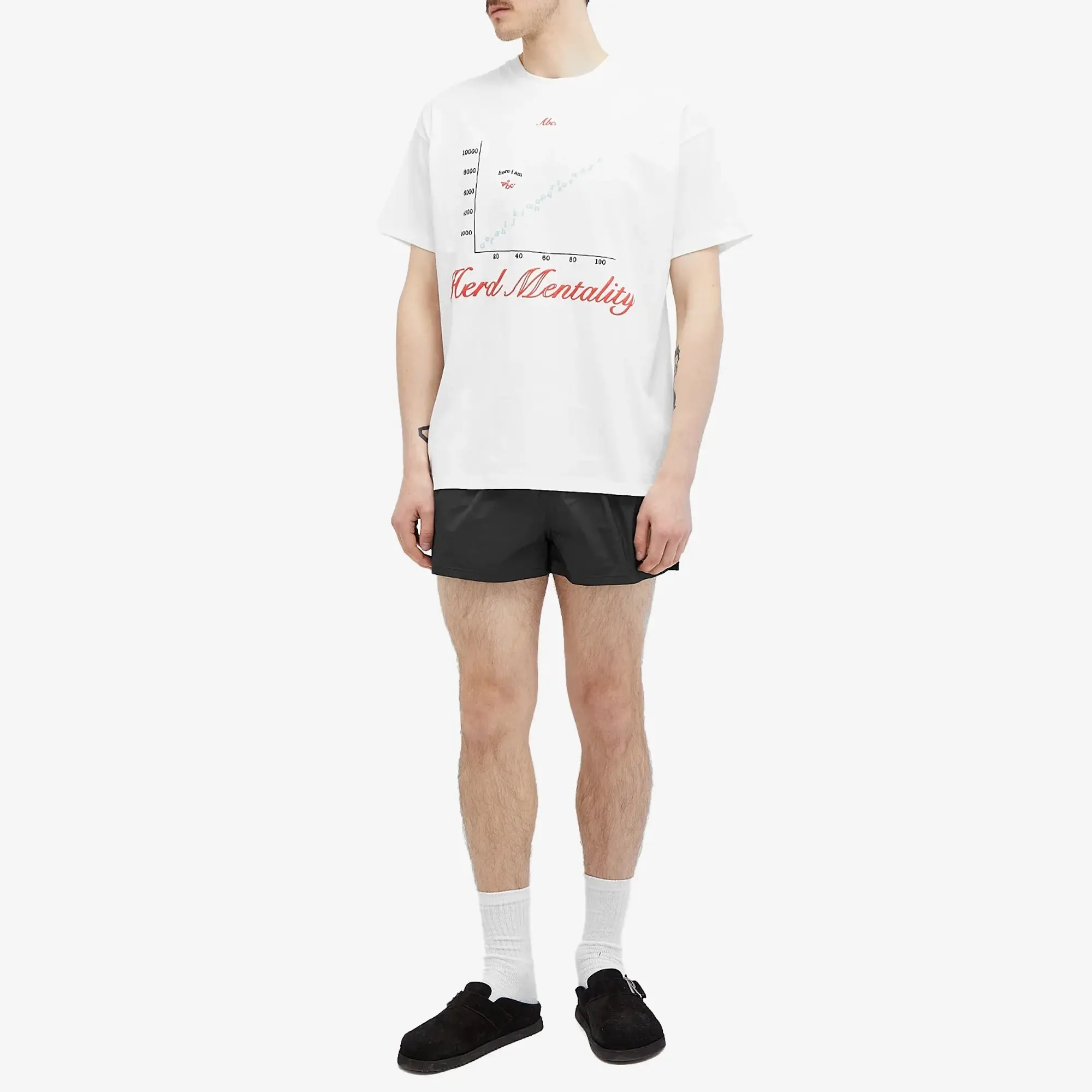 Advisory Board Crystals Men's Hard Mentality Shirt White
