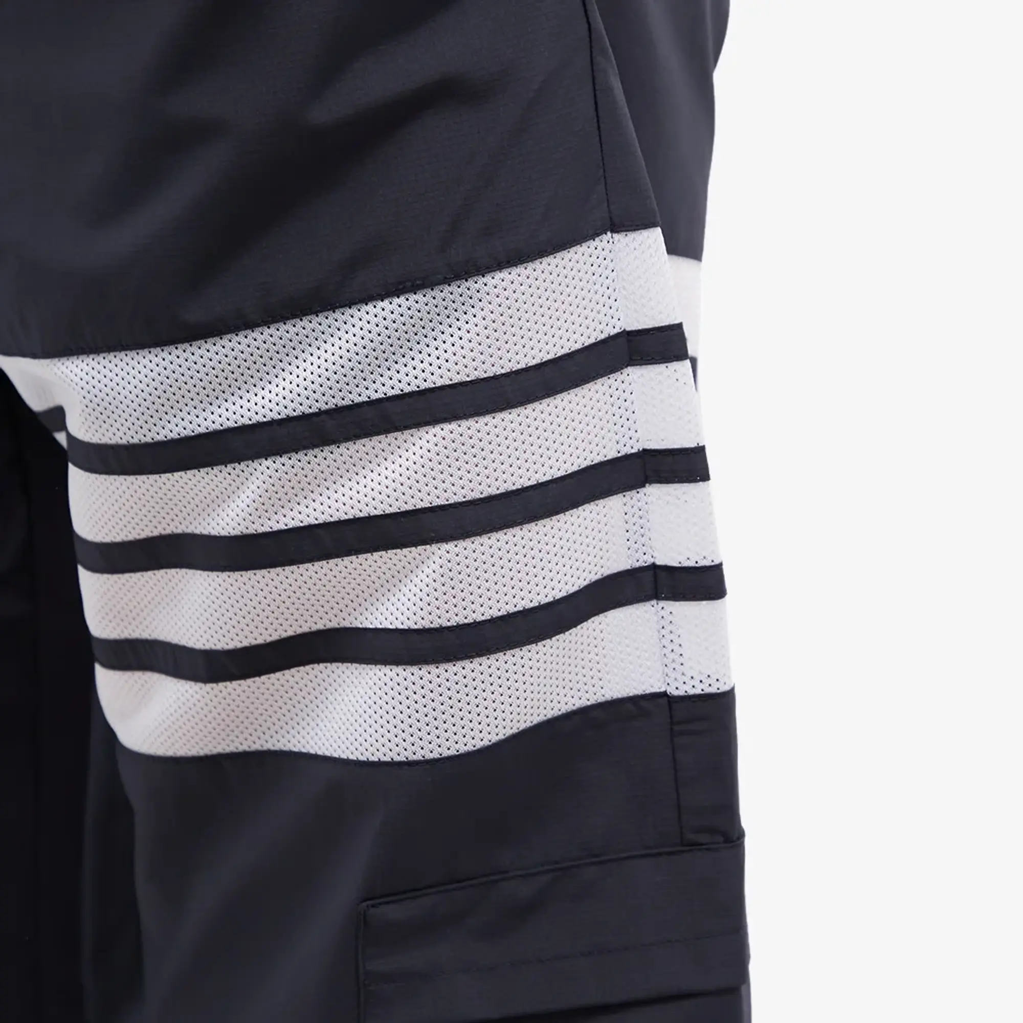 Thom Browne Men's Engineered Stripe Ripstop Track Pant Navy