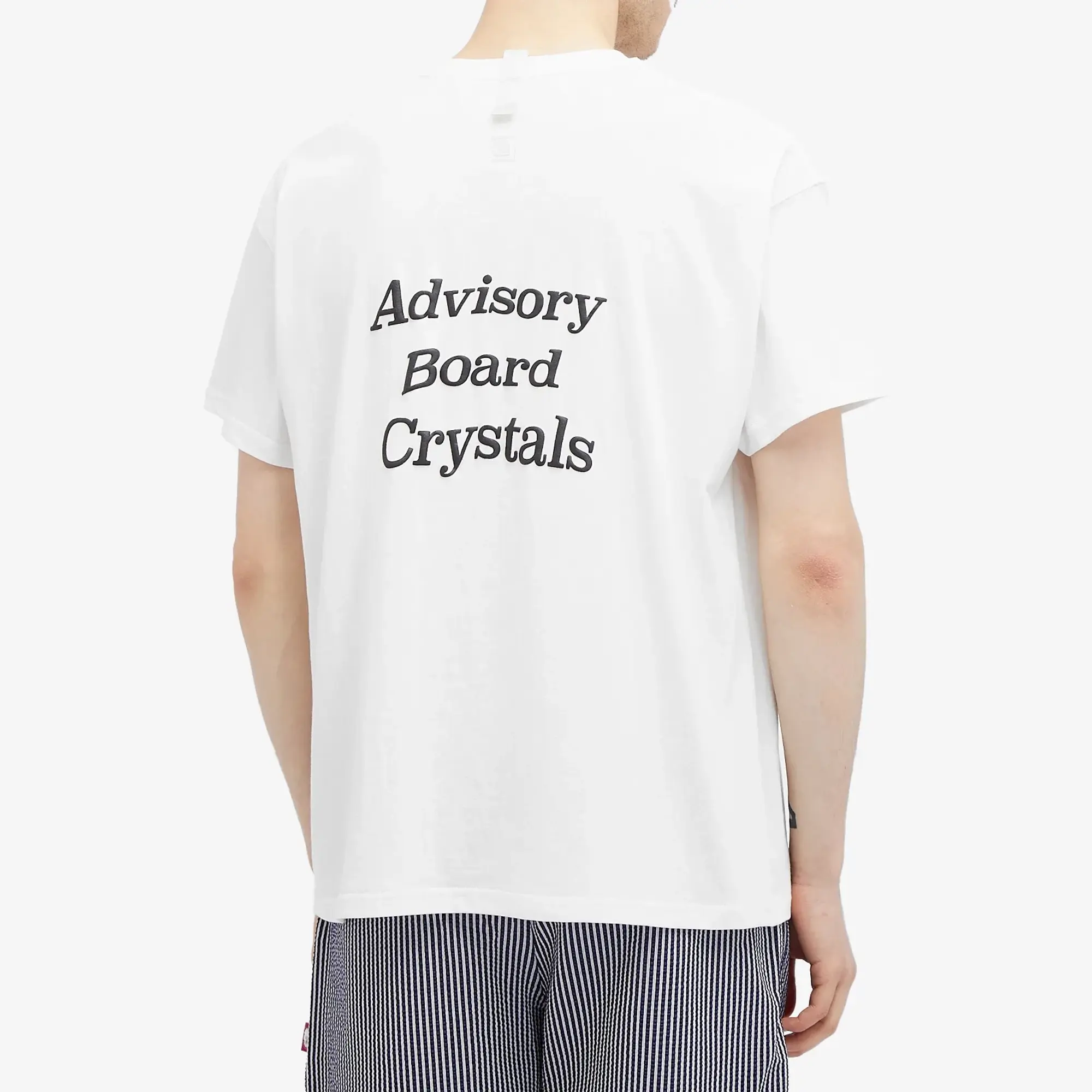 Advisory Board Crystals Men's Pansy T-Shirt White