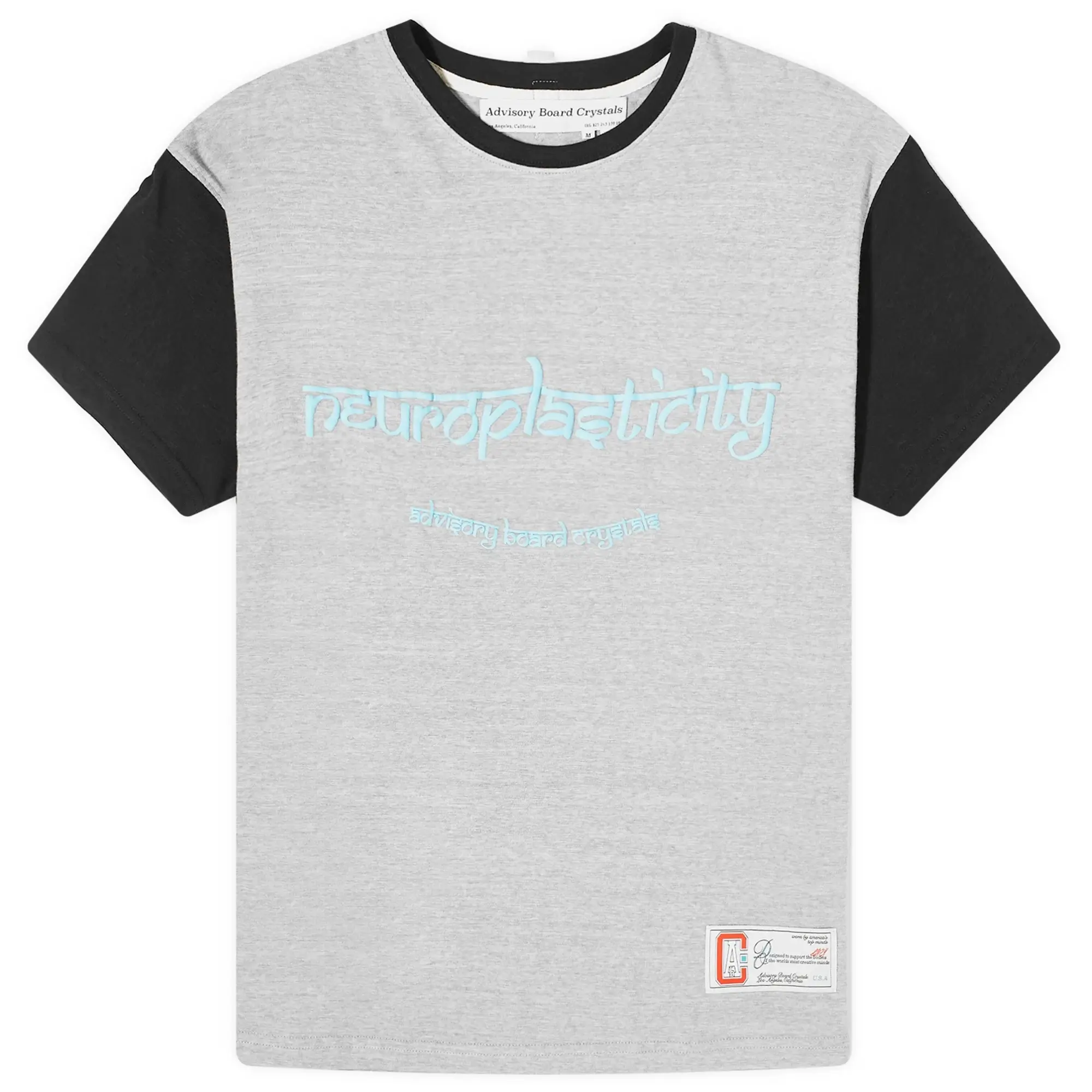 Advisory Board Crystals Men's Japanese Slub Knit T-Shirt Grey