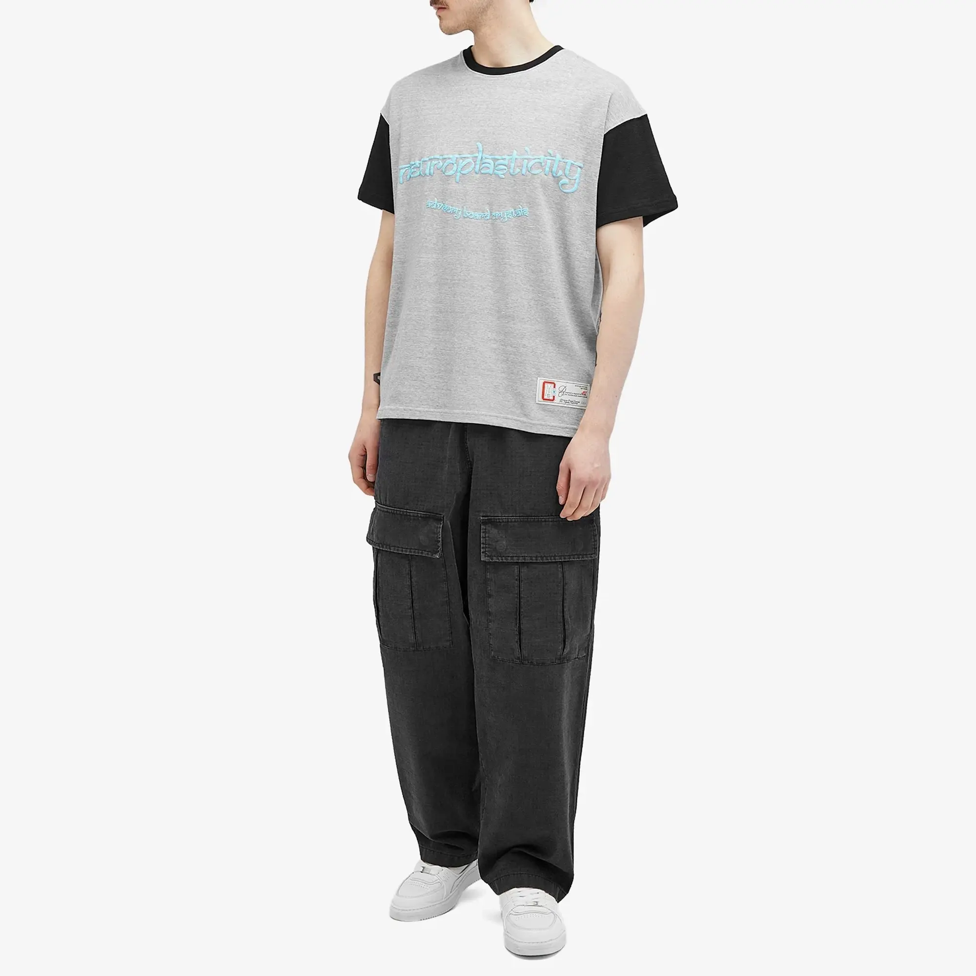 Advisory Board Crystals Men's Japanese Slub Knit T-Shirt Grey