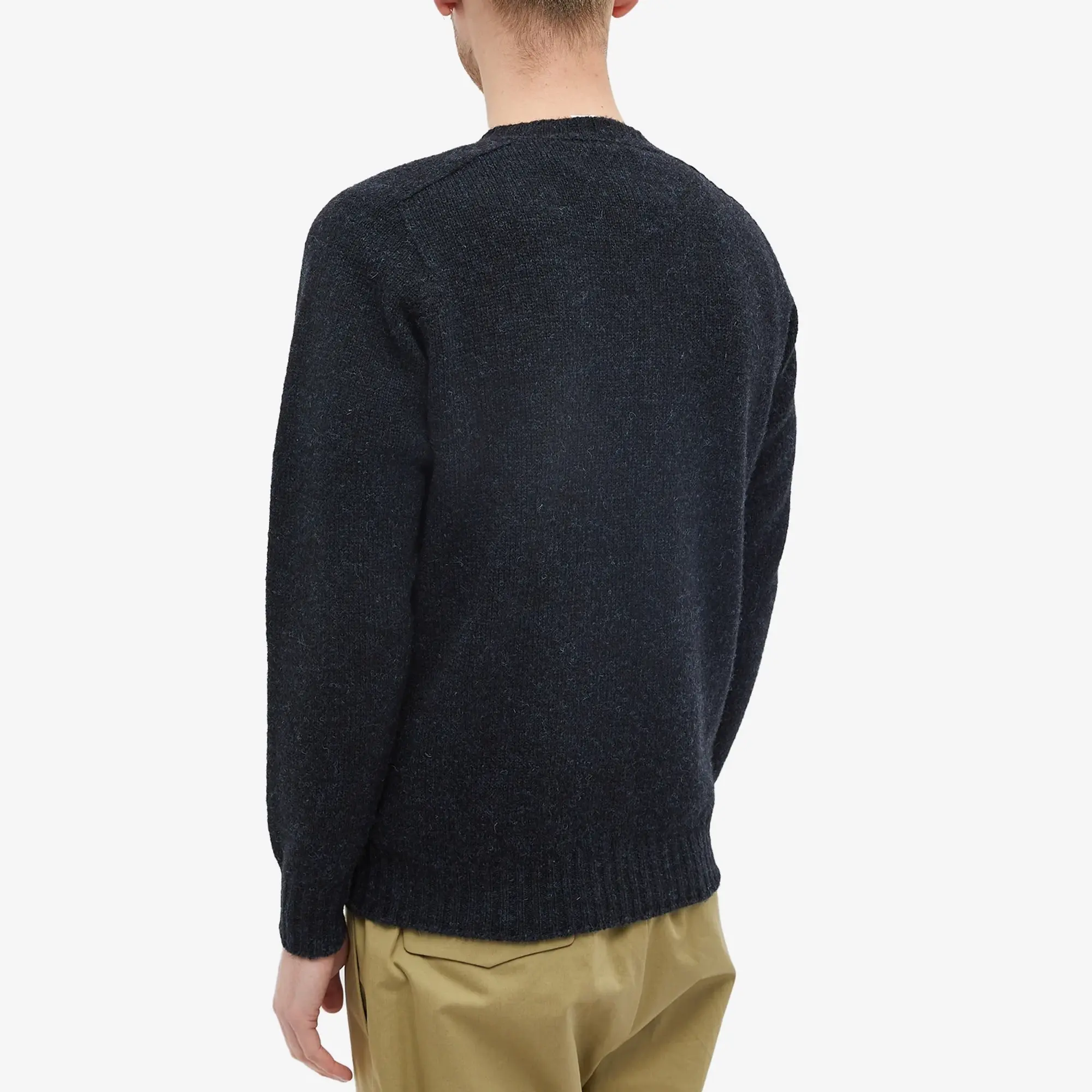Jamieson's of Shetland Men's Crew Knit Cosmos