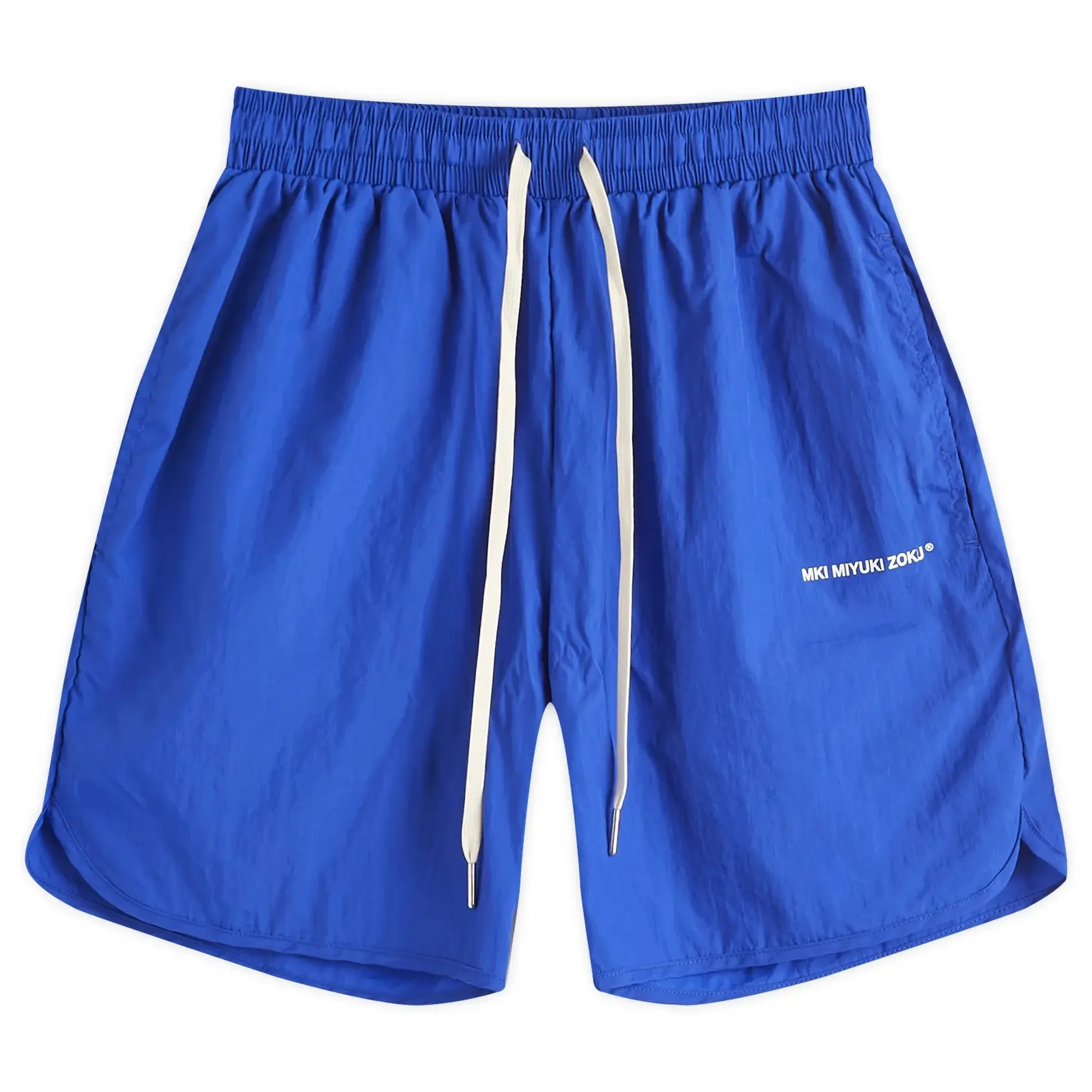 MKI Men's Crinkle Nylon Track Shorts Royal Blue