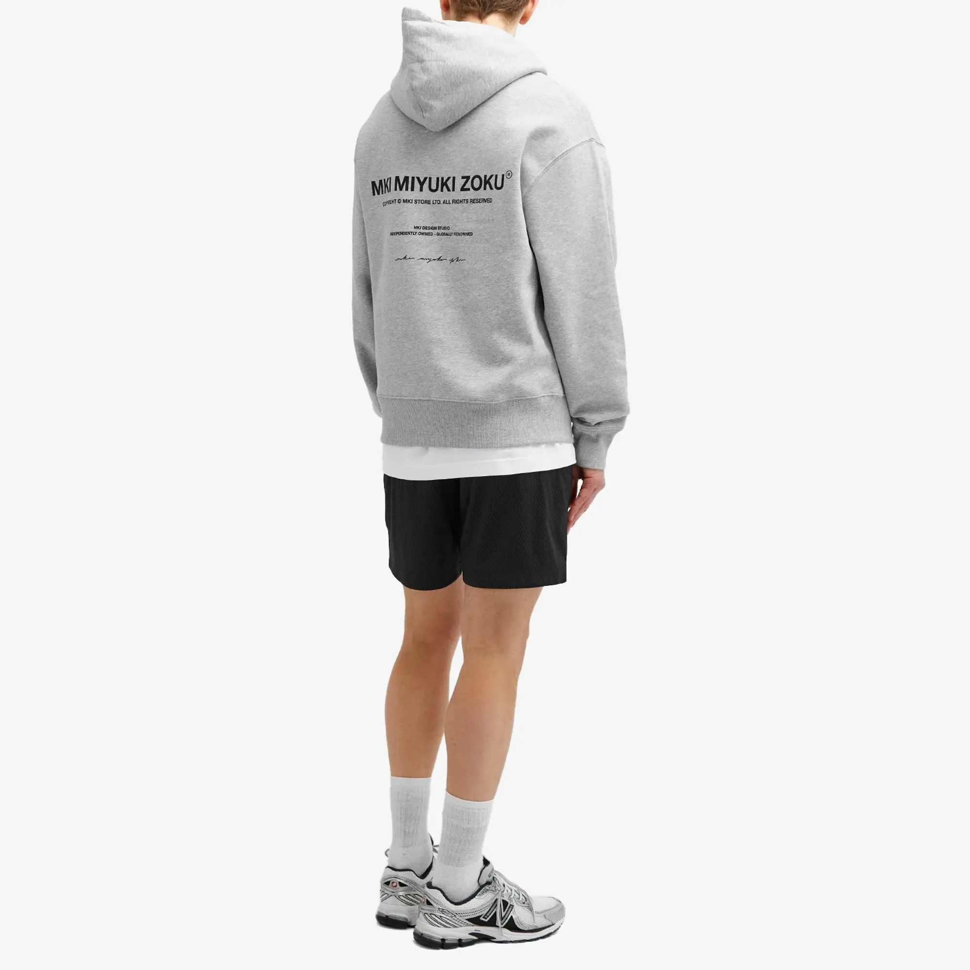 MKI Men's Design Studio Hoodie Grey