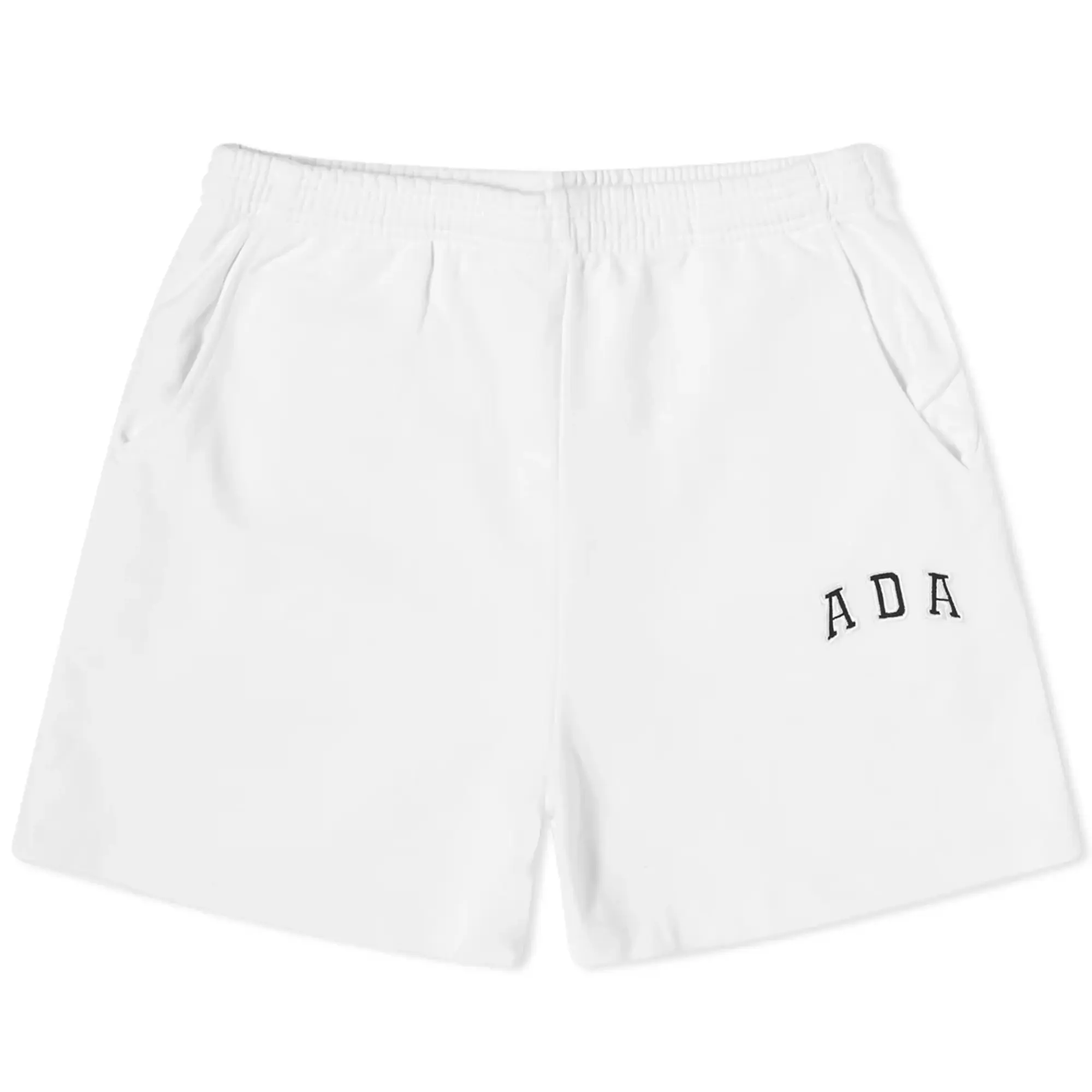 【ADANOLA】Ace Sweat Shorts Ace Sweat Shorts - Kiwi Green/Marshmallow White