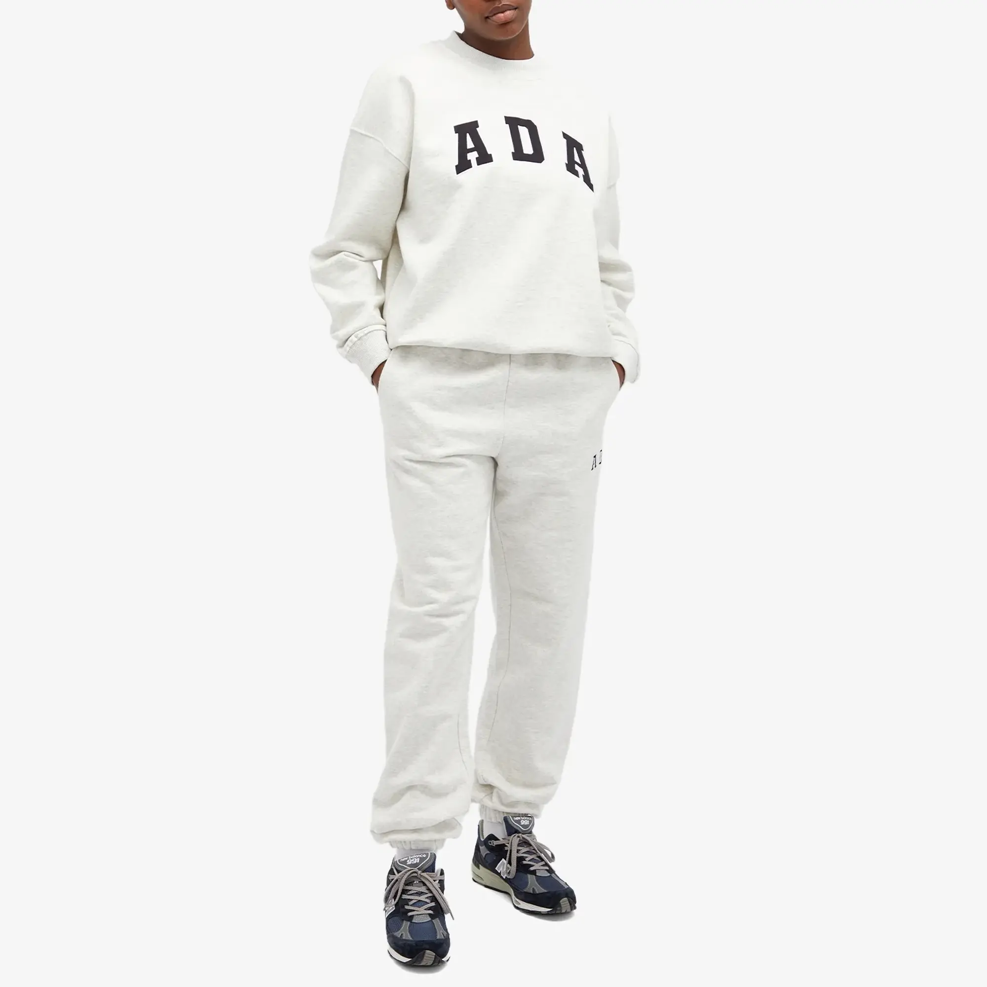 Adanola Women's ADA Sweatshirt Light Grey Melange
