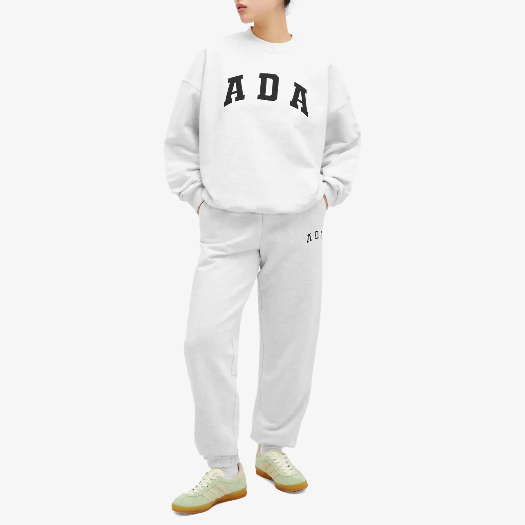 Adanola Women's ADA Sweatshirt Light Grey Melange
