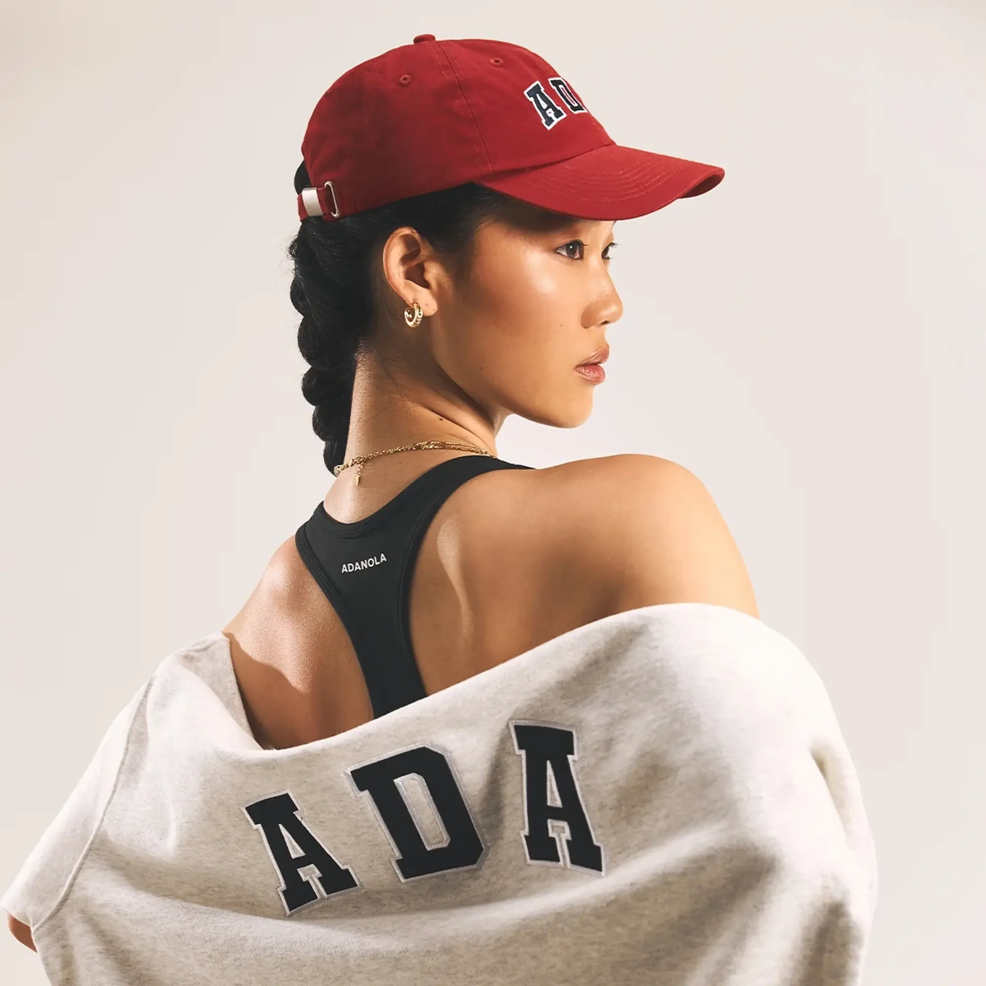 Adanola Women's ADA Sweatshirt Light Grey Melange