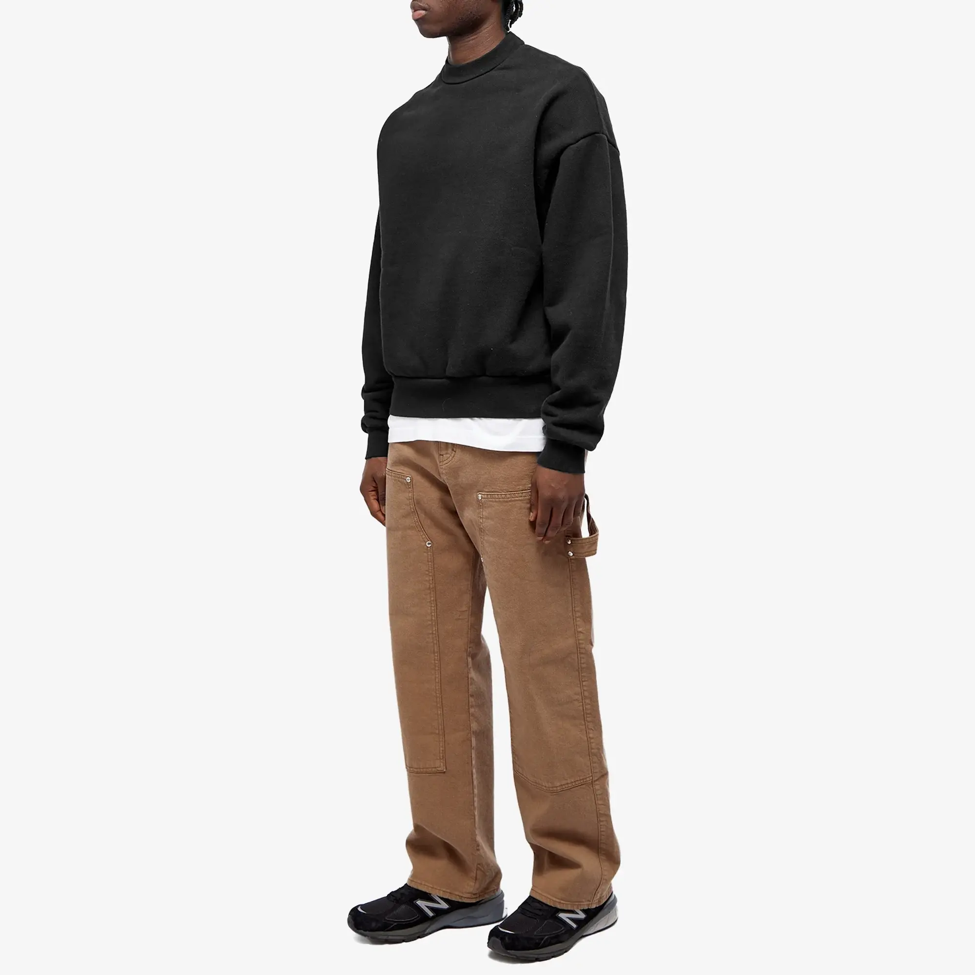 MKI Men's Superweight Crew Sweat Black
