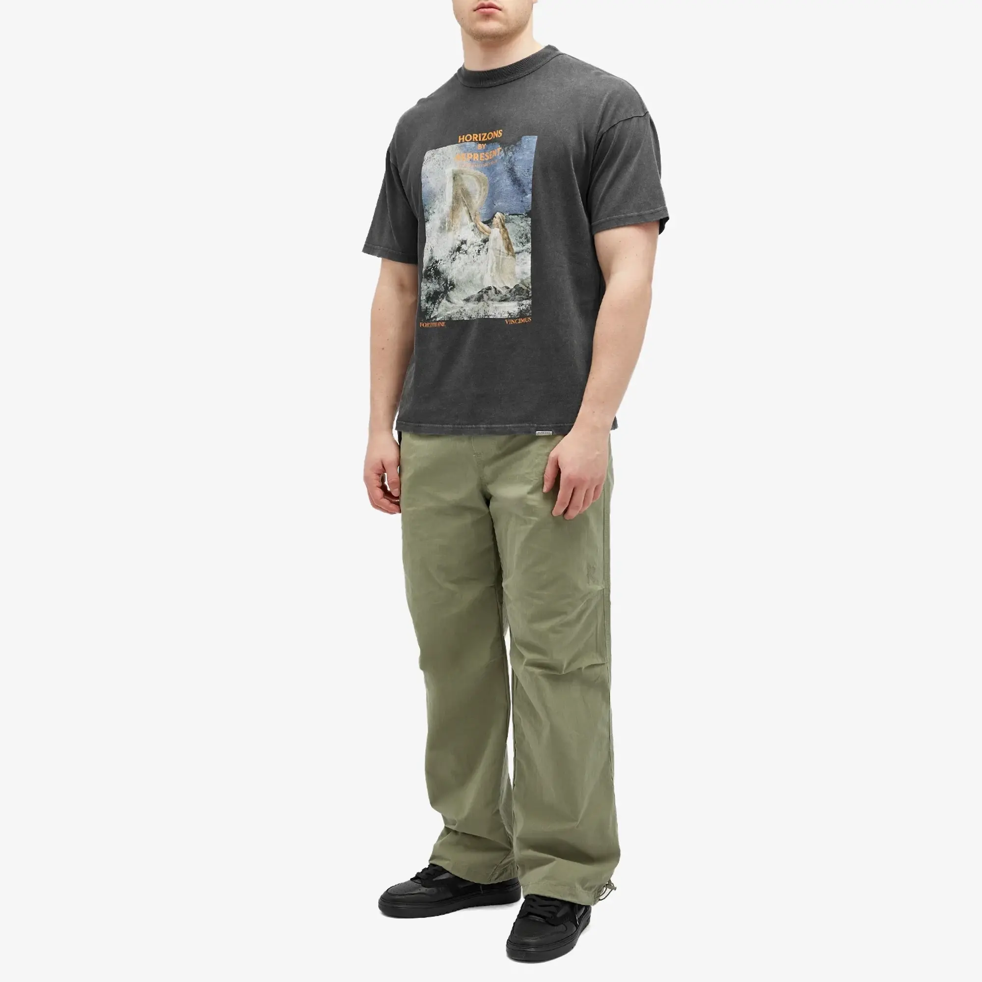 Represent Higher Truth T-Shirt Aged Black