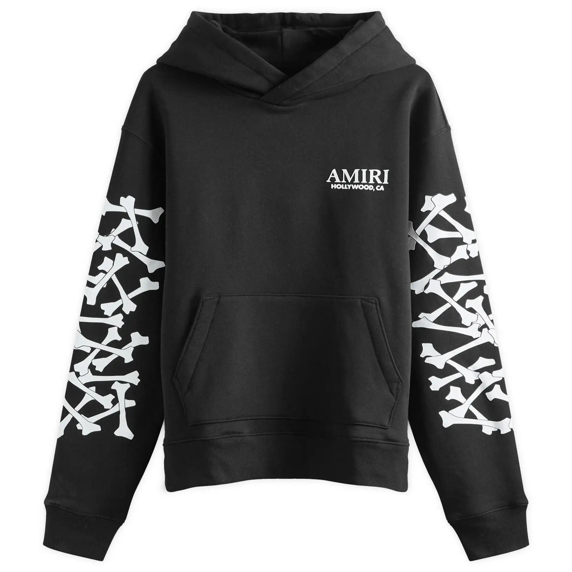 AMIRI Men's Stacked Bones Hoodie Black