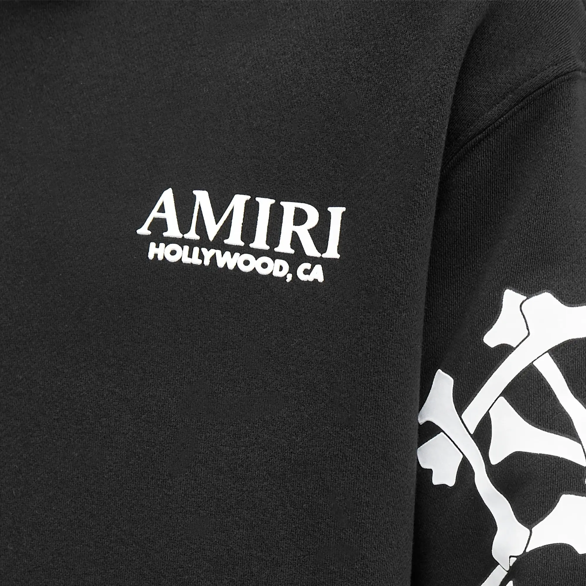 AMIRI Men's Stacked Bones Hoodie Black