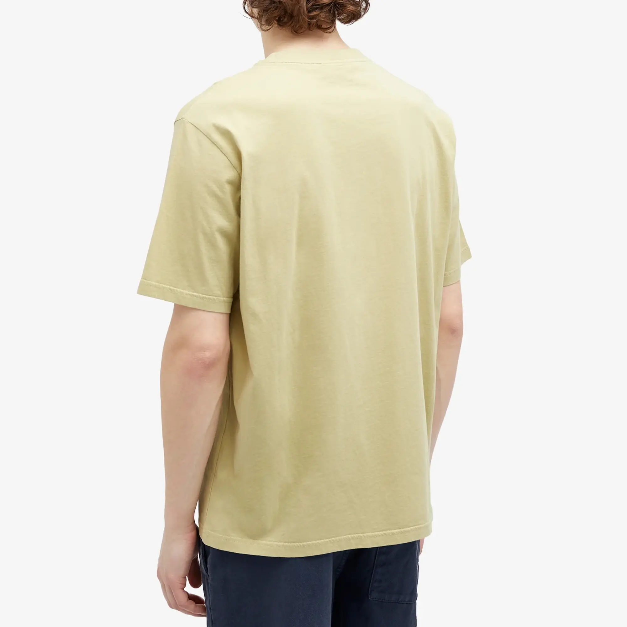 Maison Kitsuné Men's Pop Wave Comfort T-Shirt Canvas