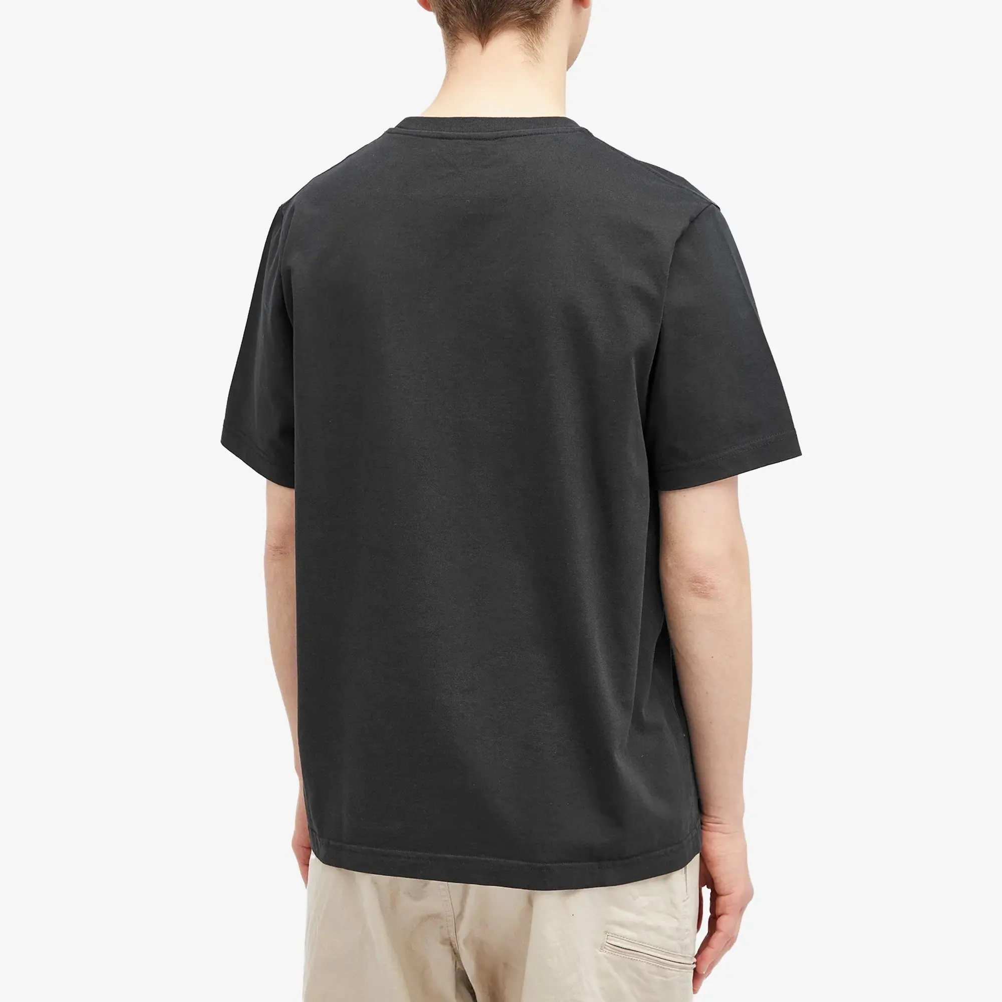 Maison Kitsuné Maison Kitsune Bold Fox Head Patch Comfort T-Shirt Black