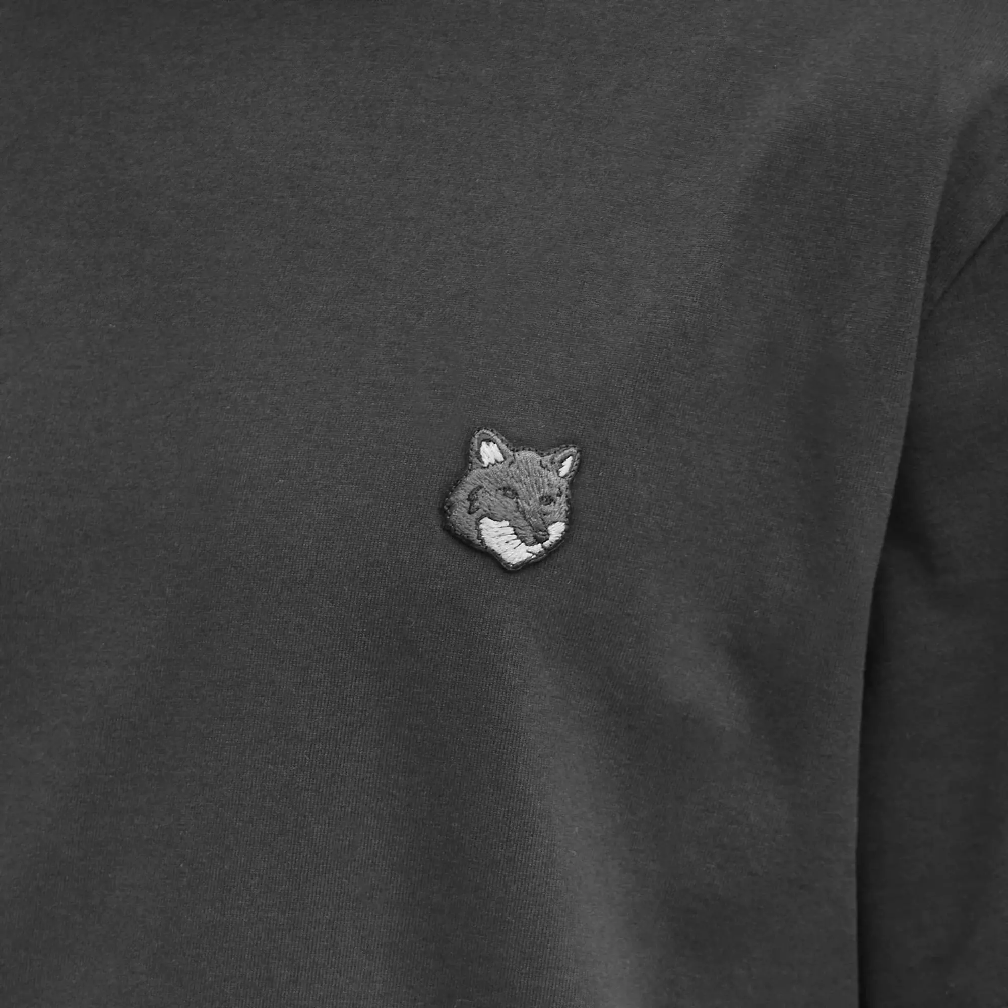 Maison Kitsuné Maison Kitsune Bold Fox Head Patch Comfort T-Shirt Black