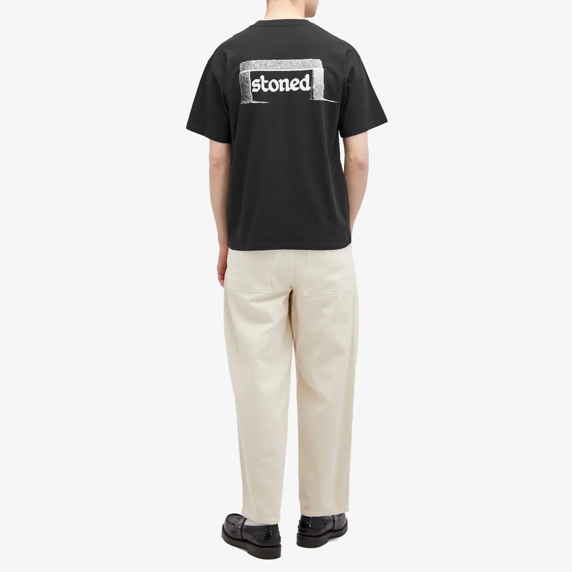 Aries Stoned Temple SS Tee - Black