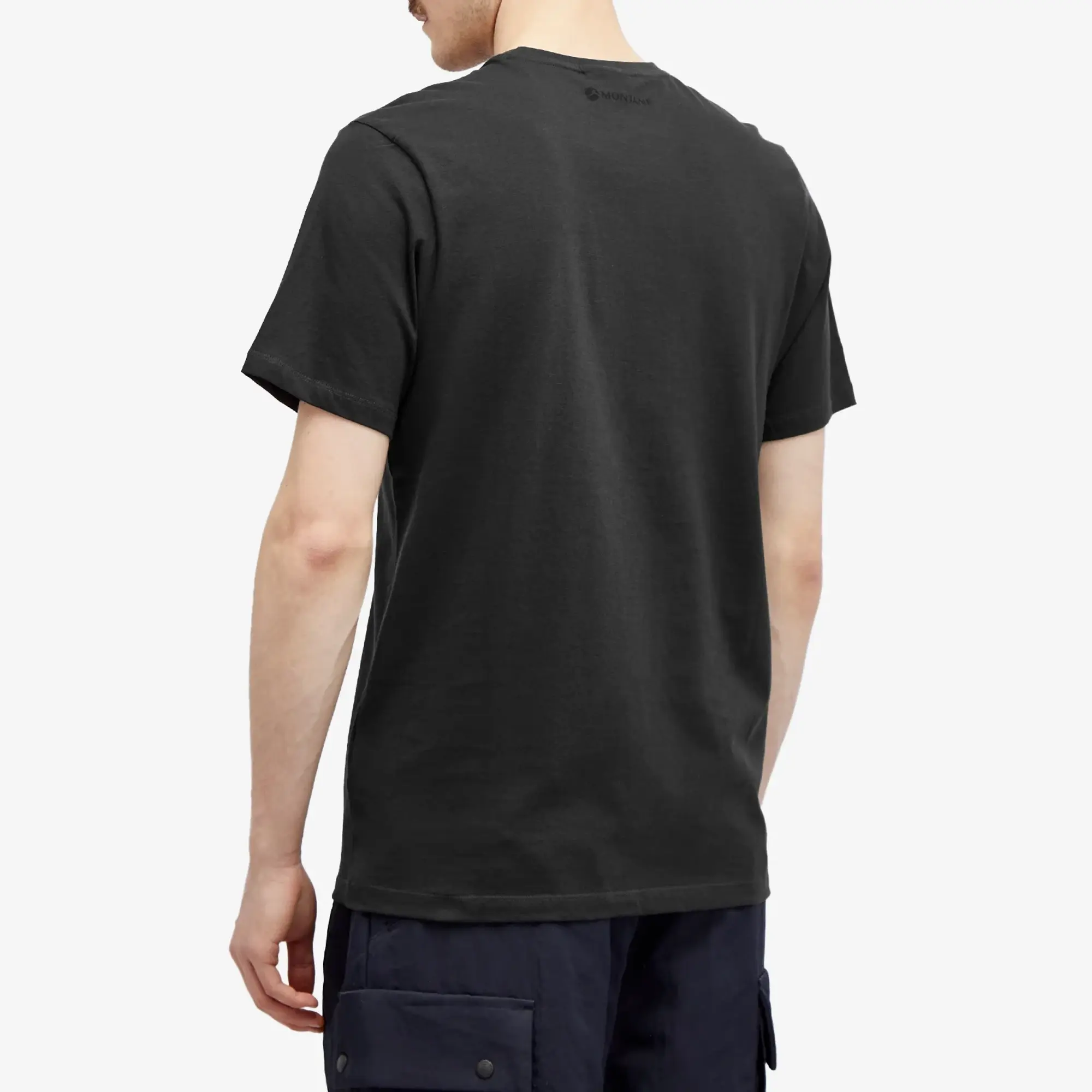 Montane Men's Mono Logo T-Shirt Midnight Grey