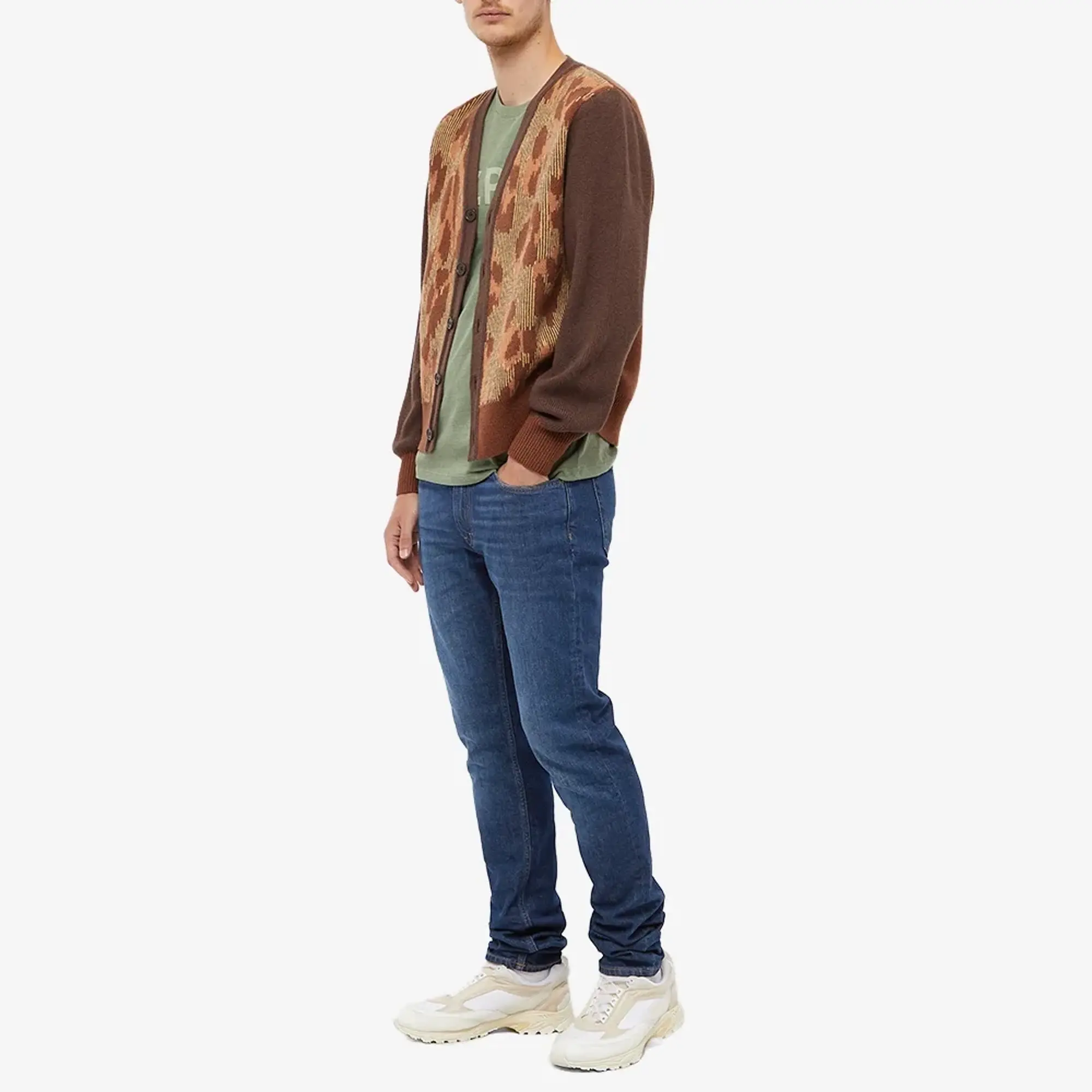 Acne Studios Men's North Skinny Fit Jean Dark Blue