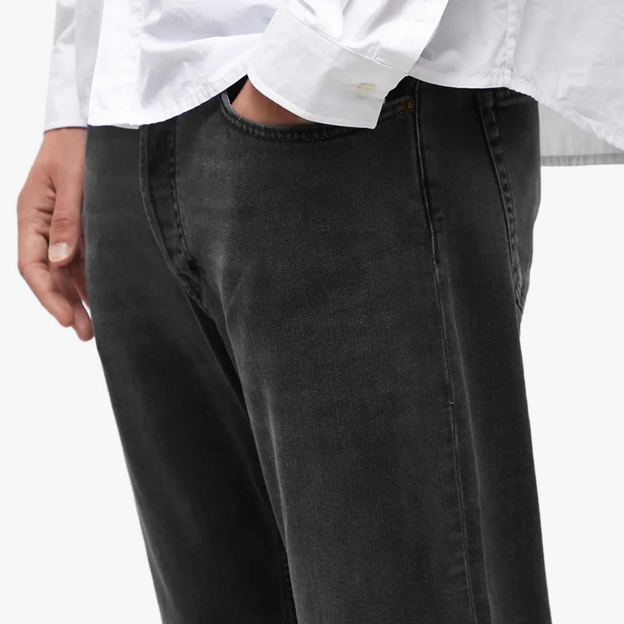 Acne Studios Men's River Slim Tapered Jean Black