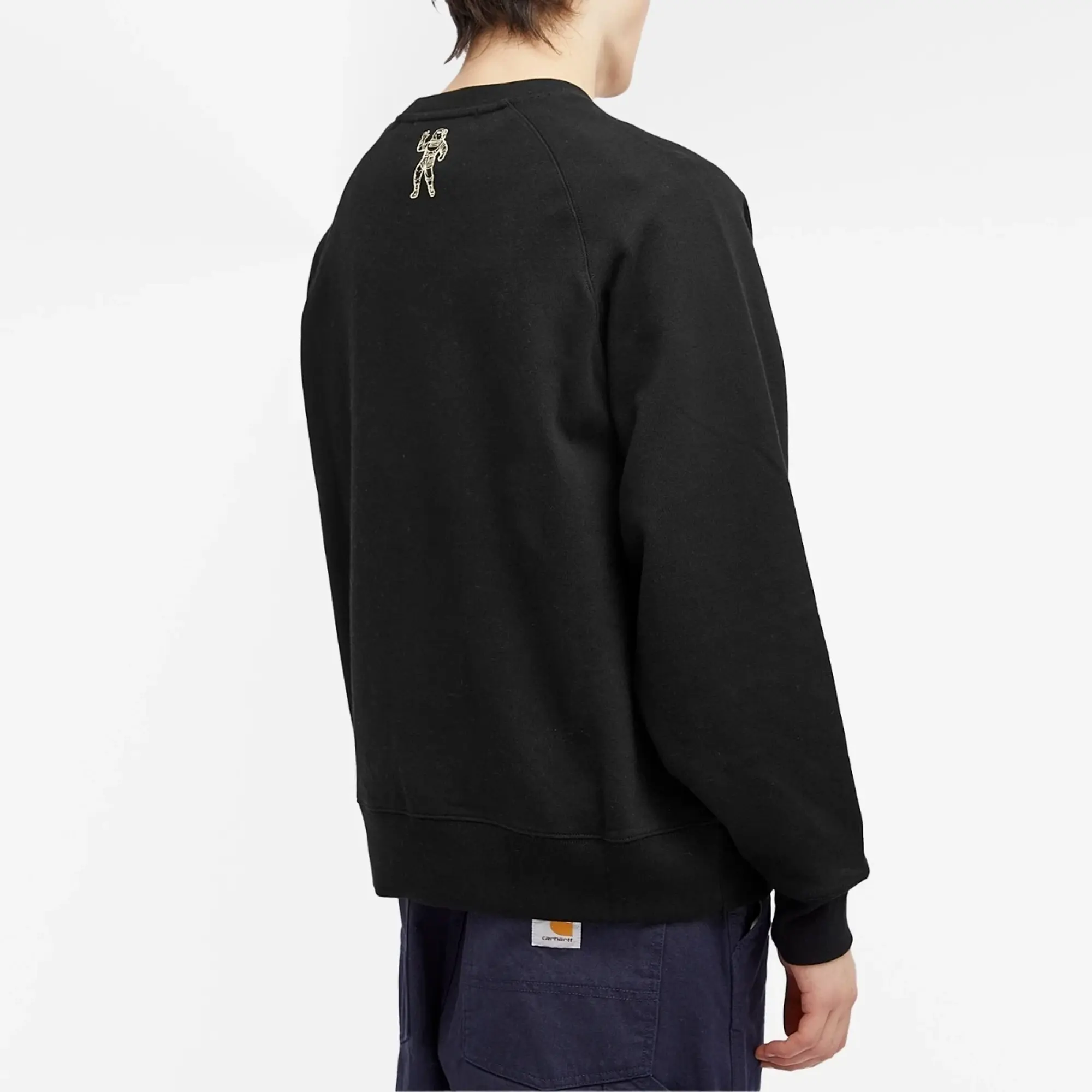 Billionaire Boys Club Men's Duck Camo Arch Logo Crew Sweat Black
