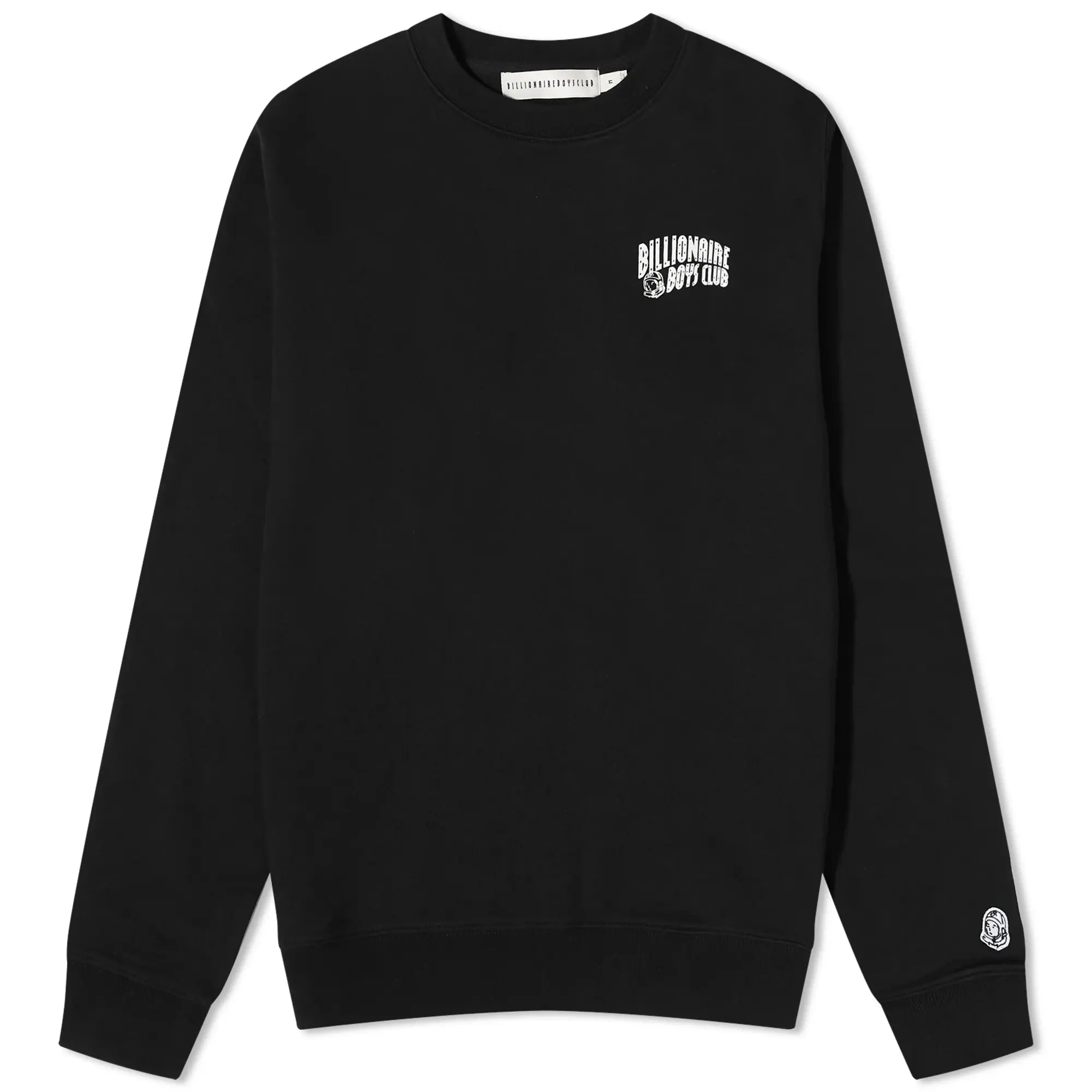 Billionaire Boys Club Men's Small Arch Logo Crew Sweat Black