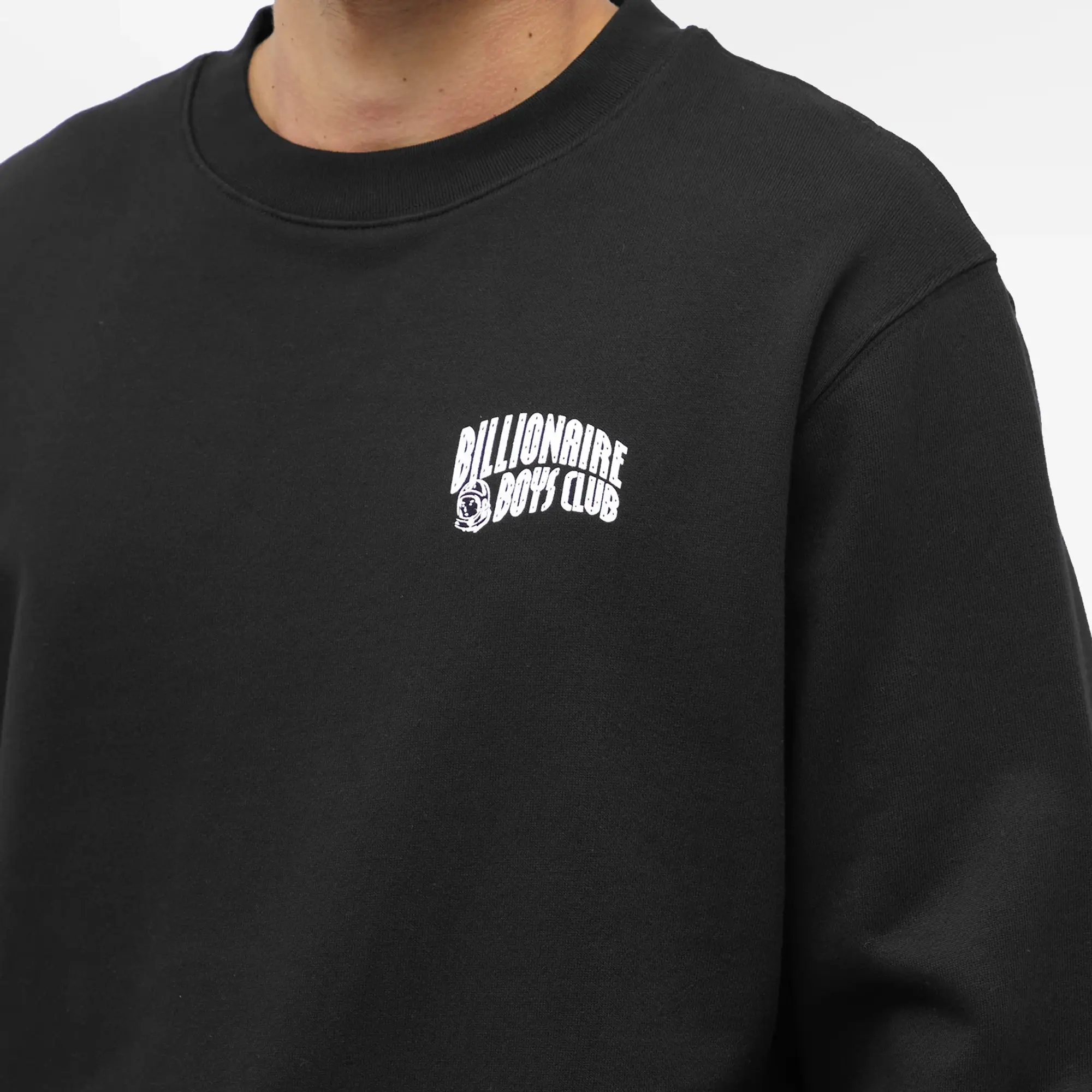 Billionaire Boys Club Men's Small Arch Logo Crew Sweat Black