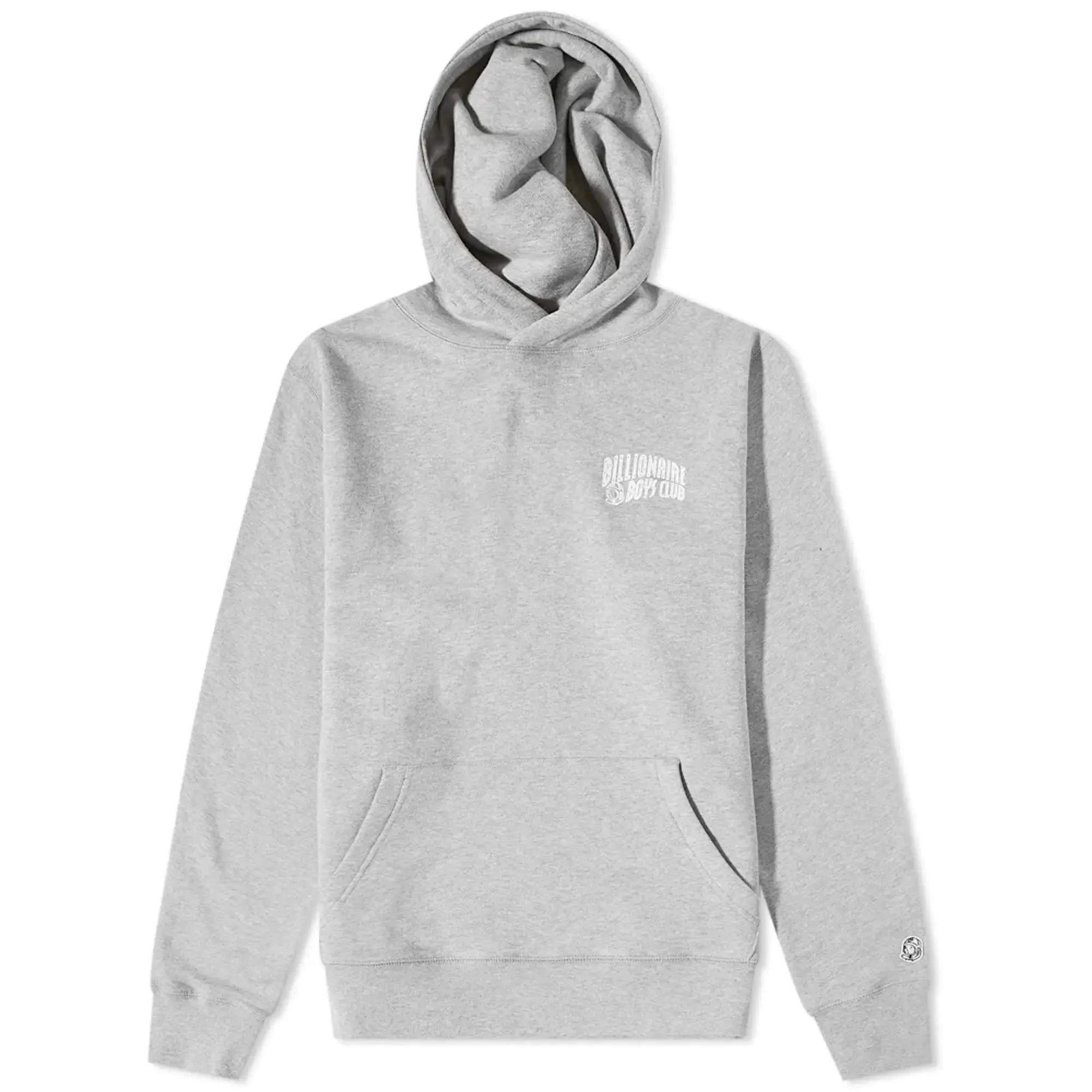 Billionaire Boys Club Small Arch Logo Hoodie, Grey