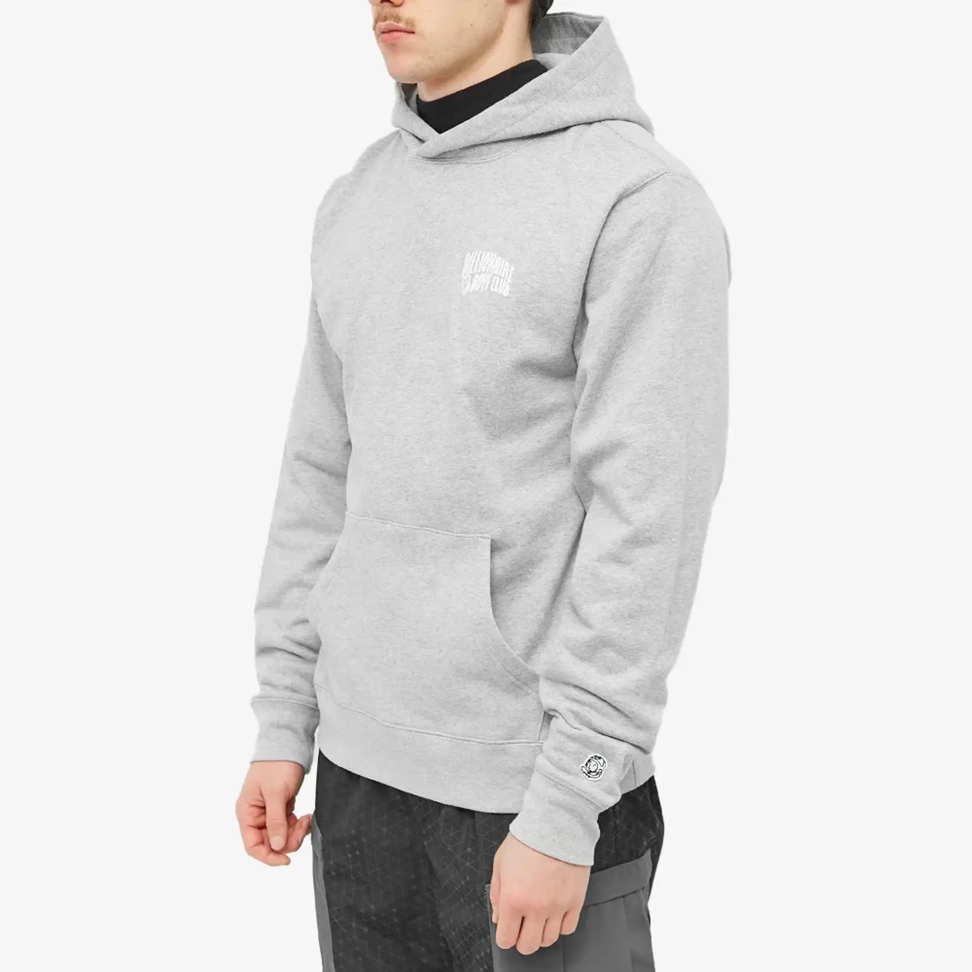 Billionaire Boys Club Small Arch Logo Hoodie, Grey