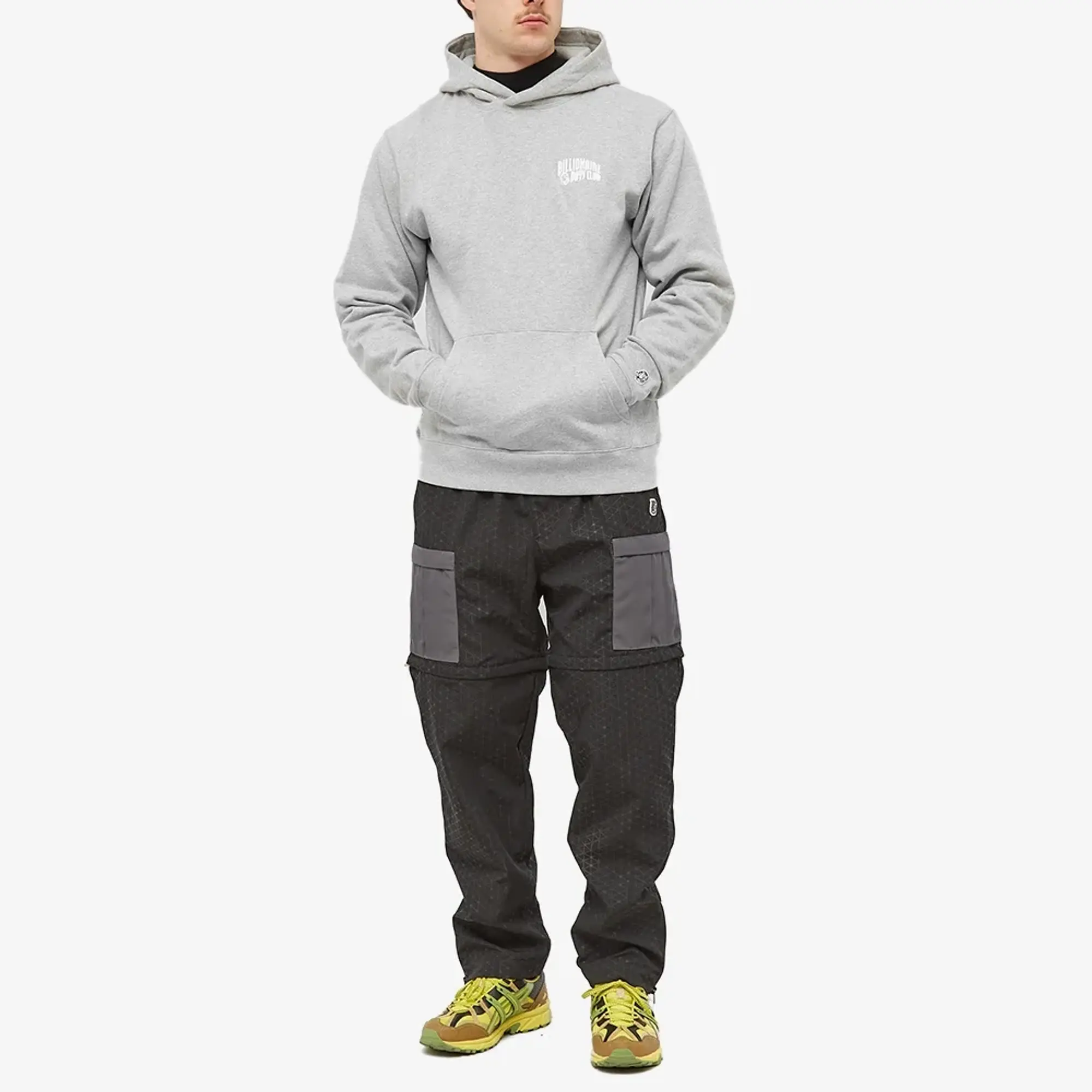 Billionaire Boys Club Small Arch Logo Hoodie, Grey