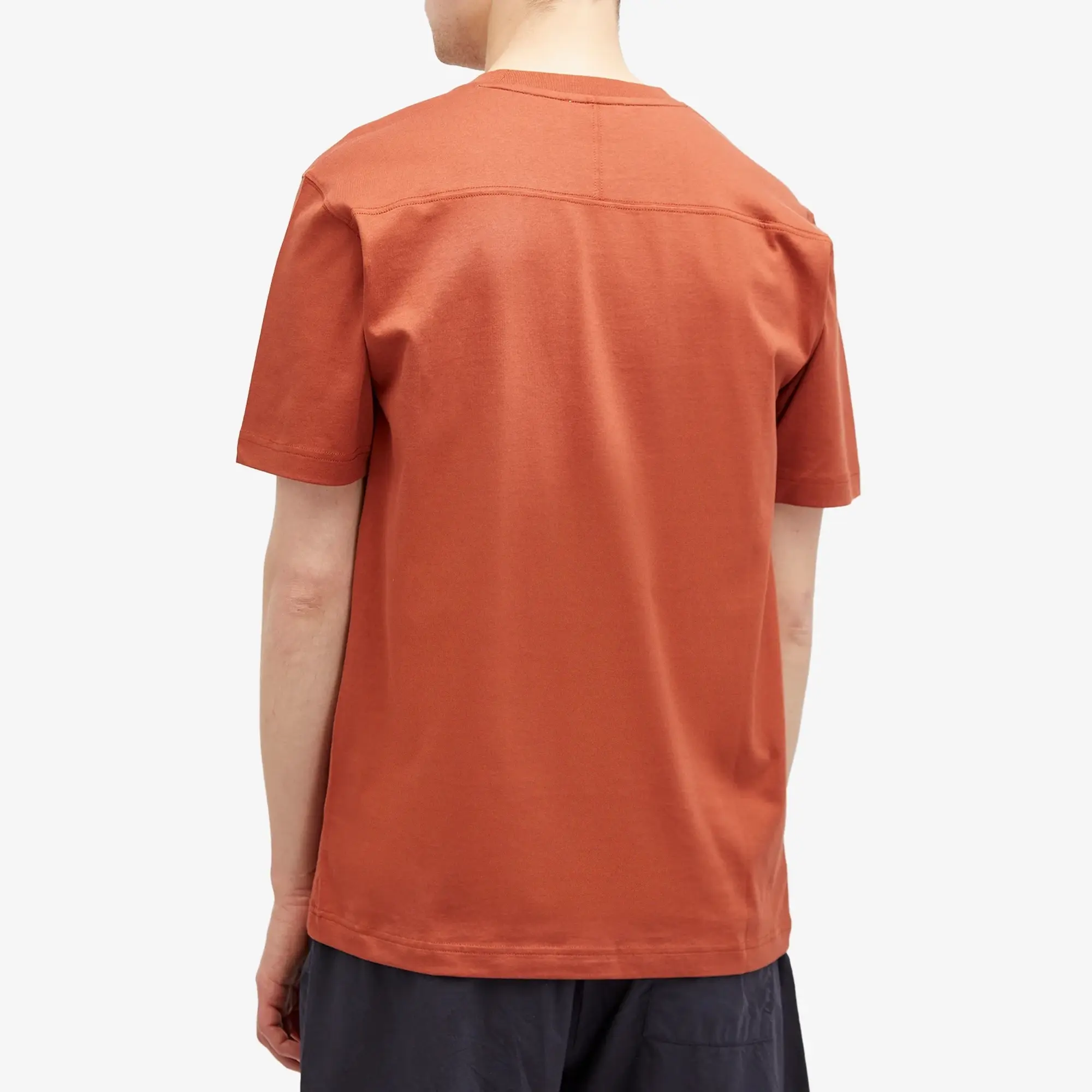Norse Projects Men's Johannes Organic N Logo T-Shirt Red Ochre