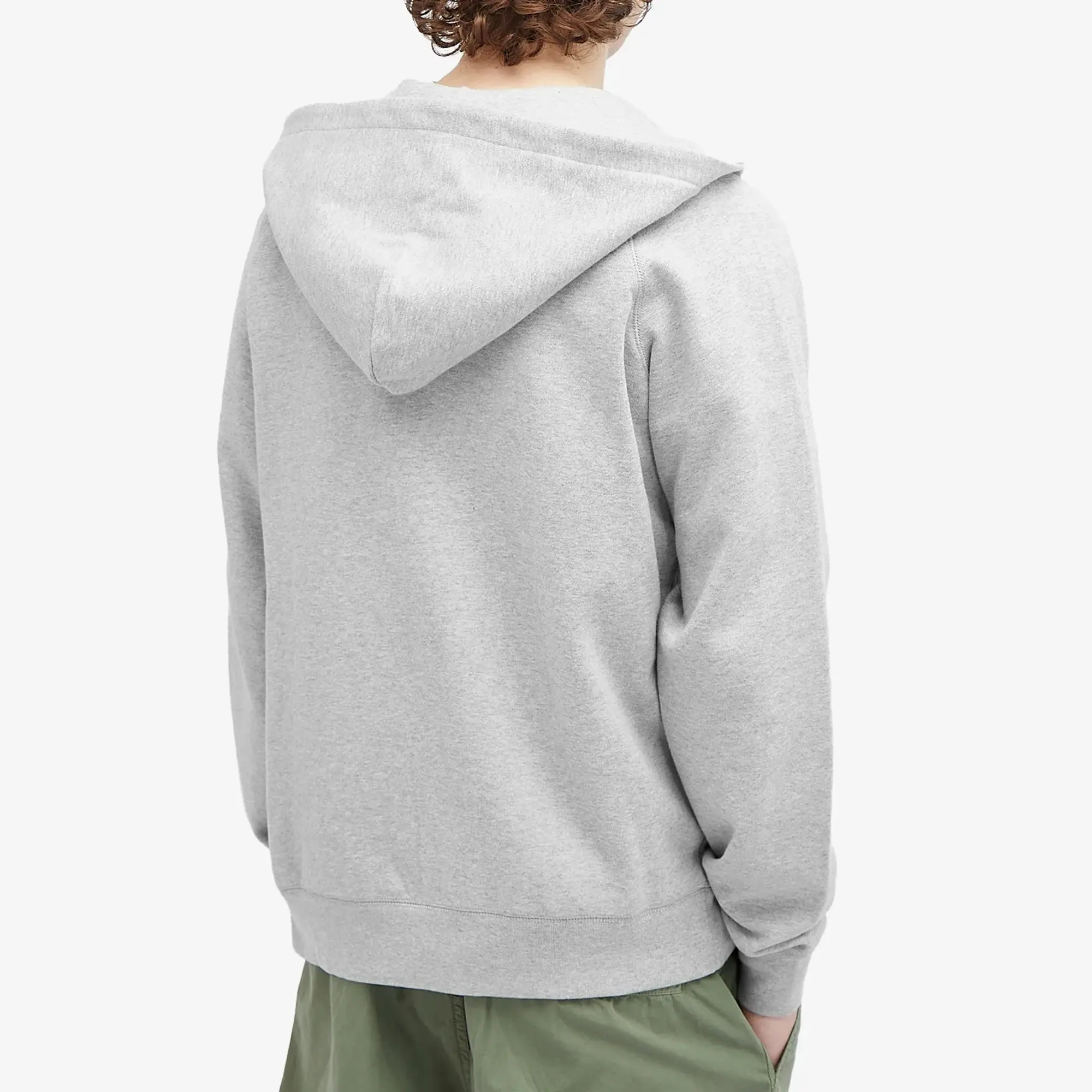 Billionaire Boys Club Men's Small Arch Logo Zip Hoody Heather Grey