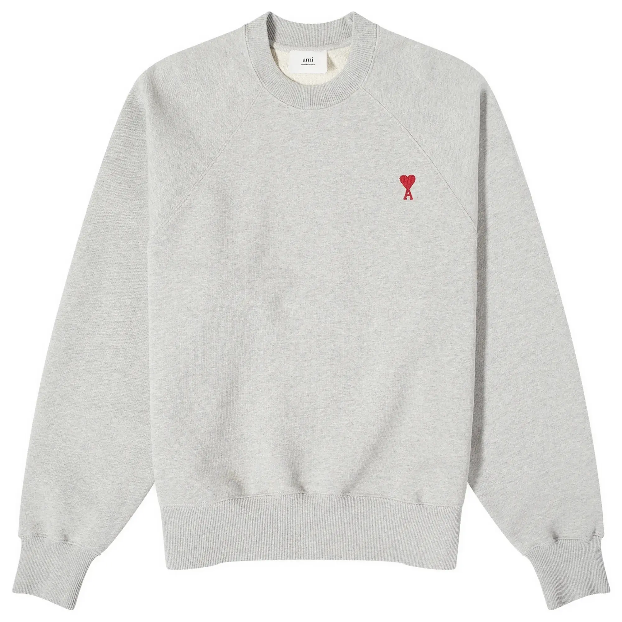 AMI Paris AMI Small ADC Crew Sweat Grey