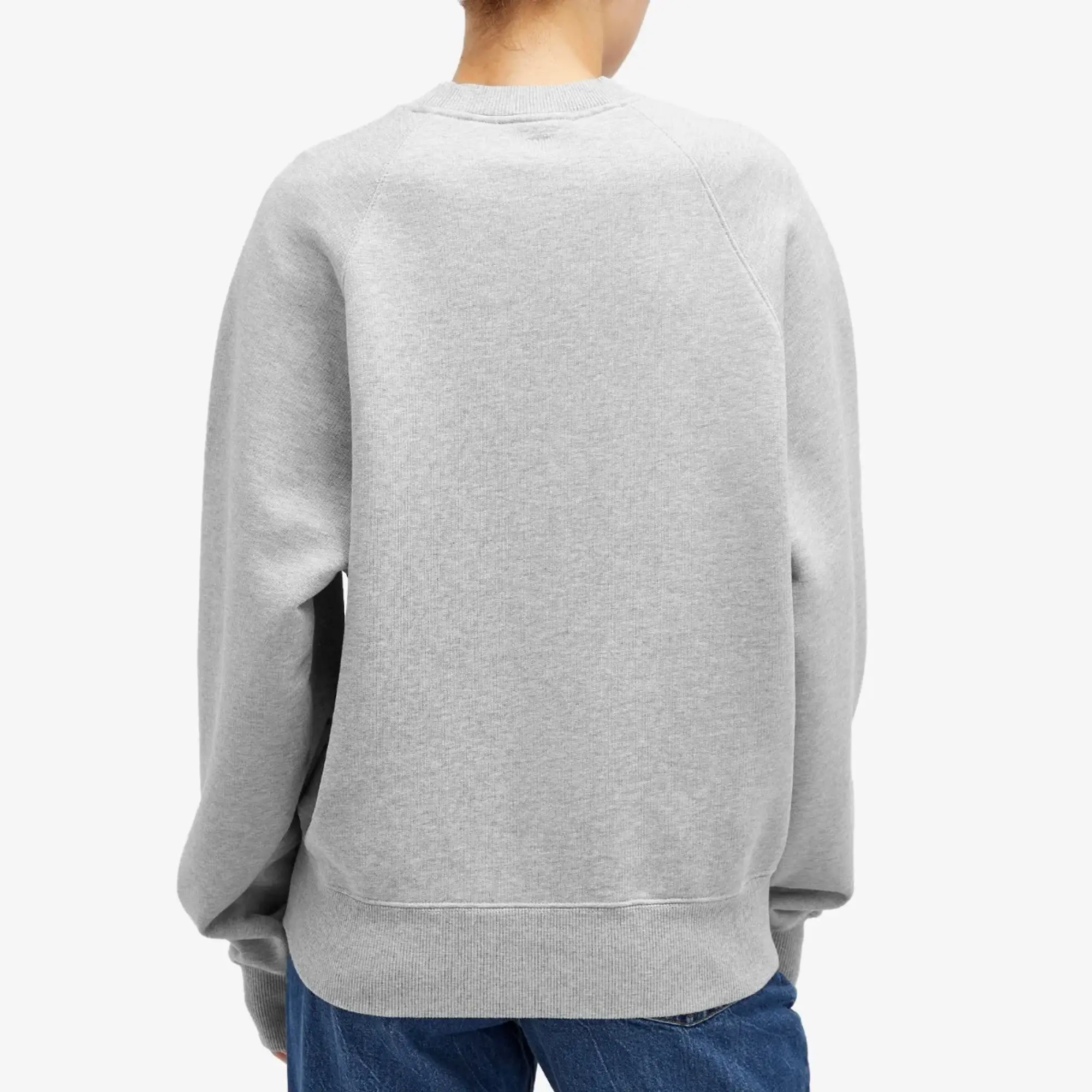 AMI Paris AMI Small ADC Crew Sweat Grey