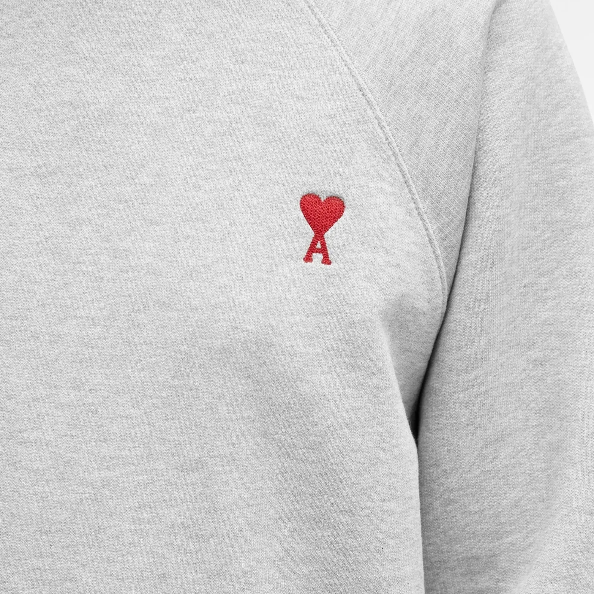 AMI Paris AMI Small ADC Crew Sweat Grey