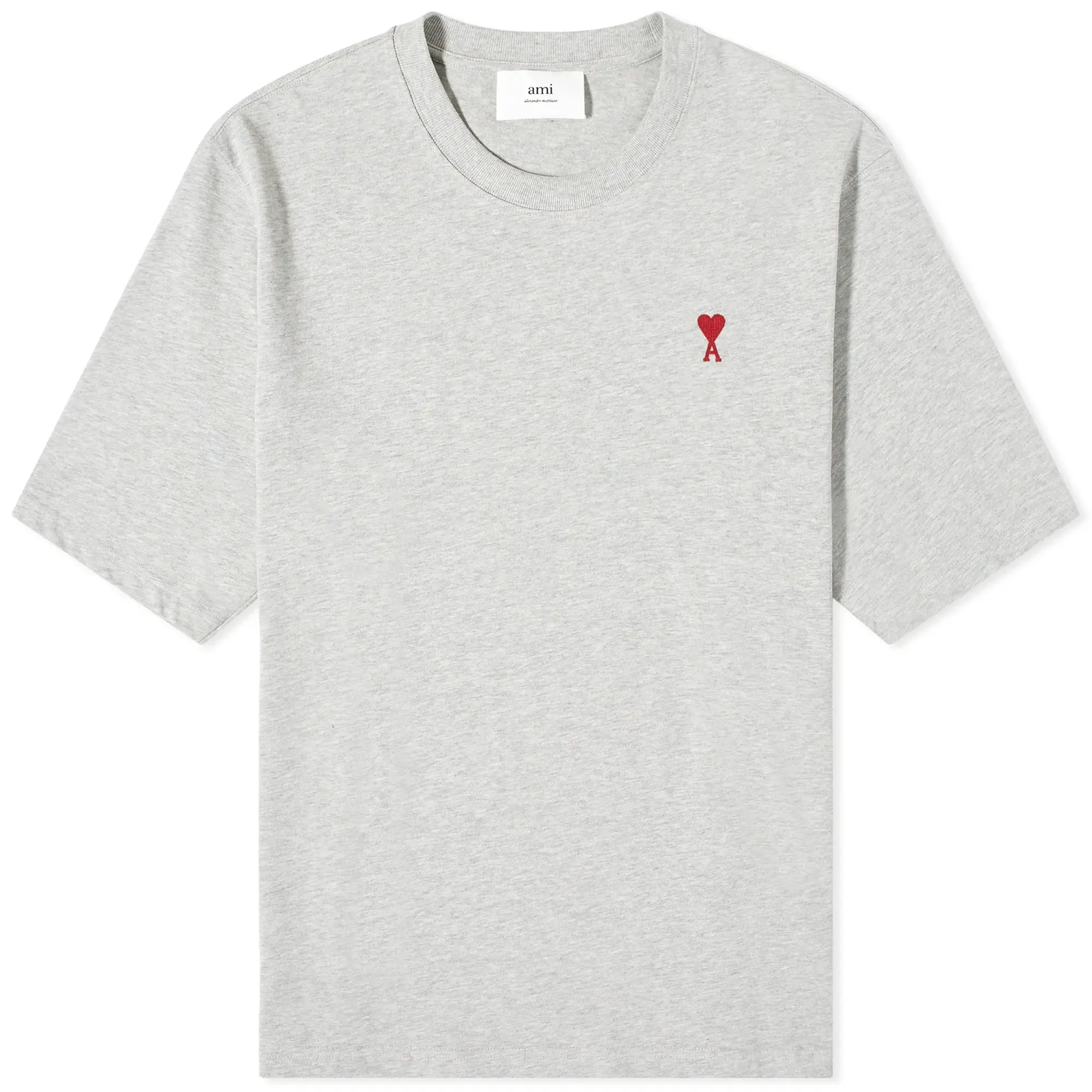 AMI Paris AMI Small A Heart T-Shirt Grey