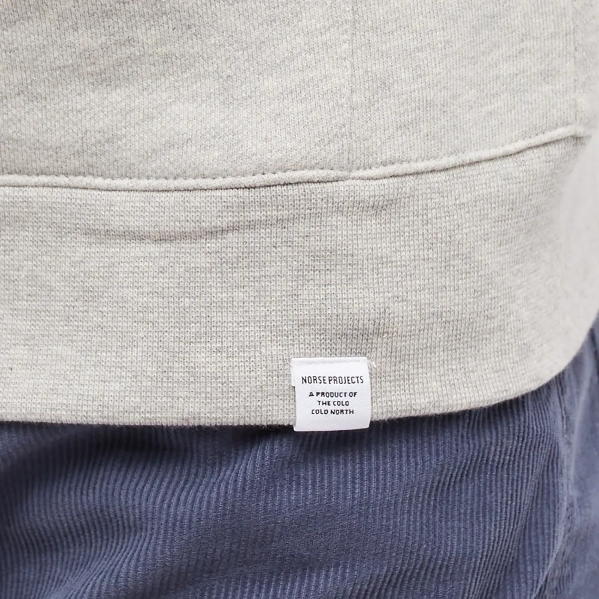 Norse Projects Vagn Classic Hood - Light Grey Melange
