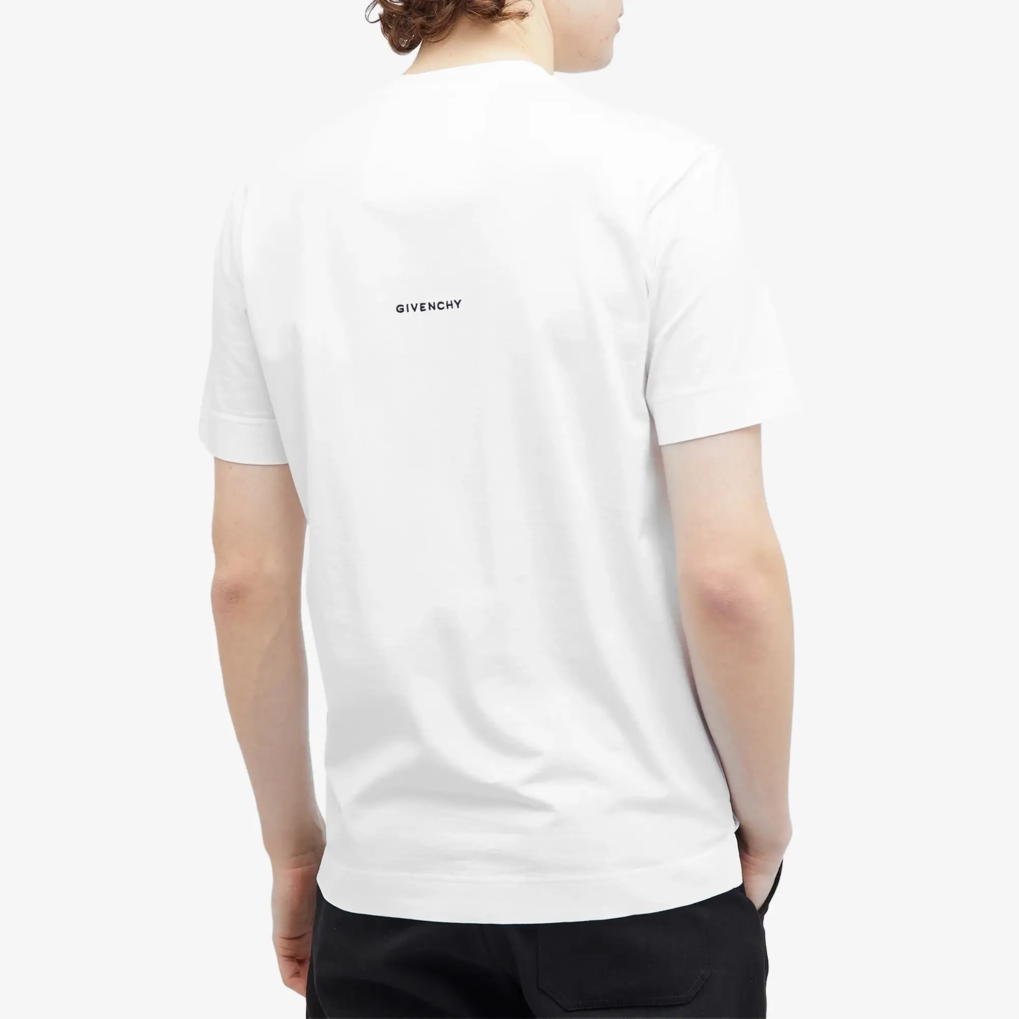 Givenchy contrast logo t shirt best sale