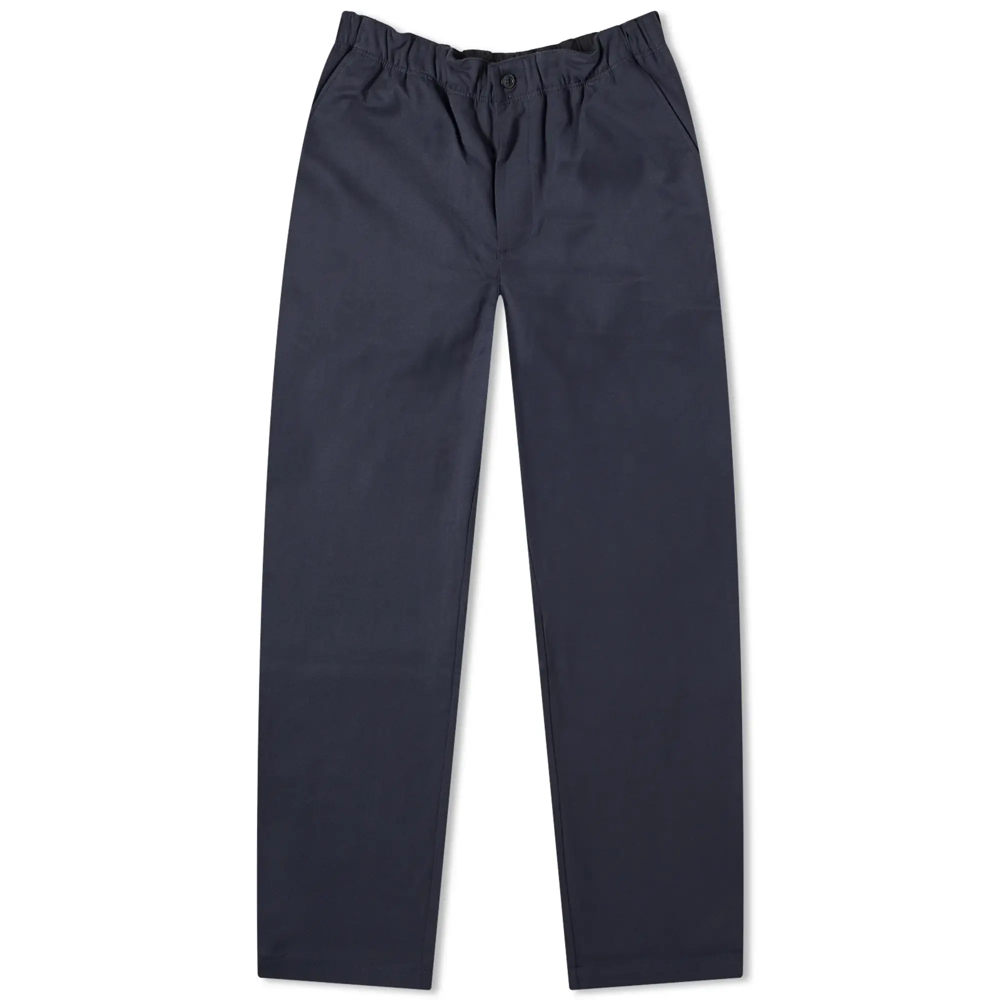 Norse Projects Men's Ezra Relaxed Twill Trouser Dark Navy